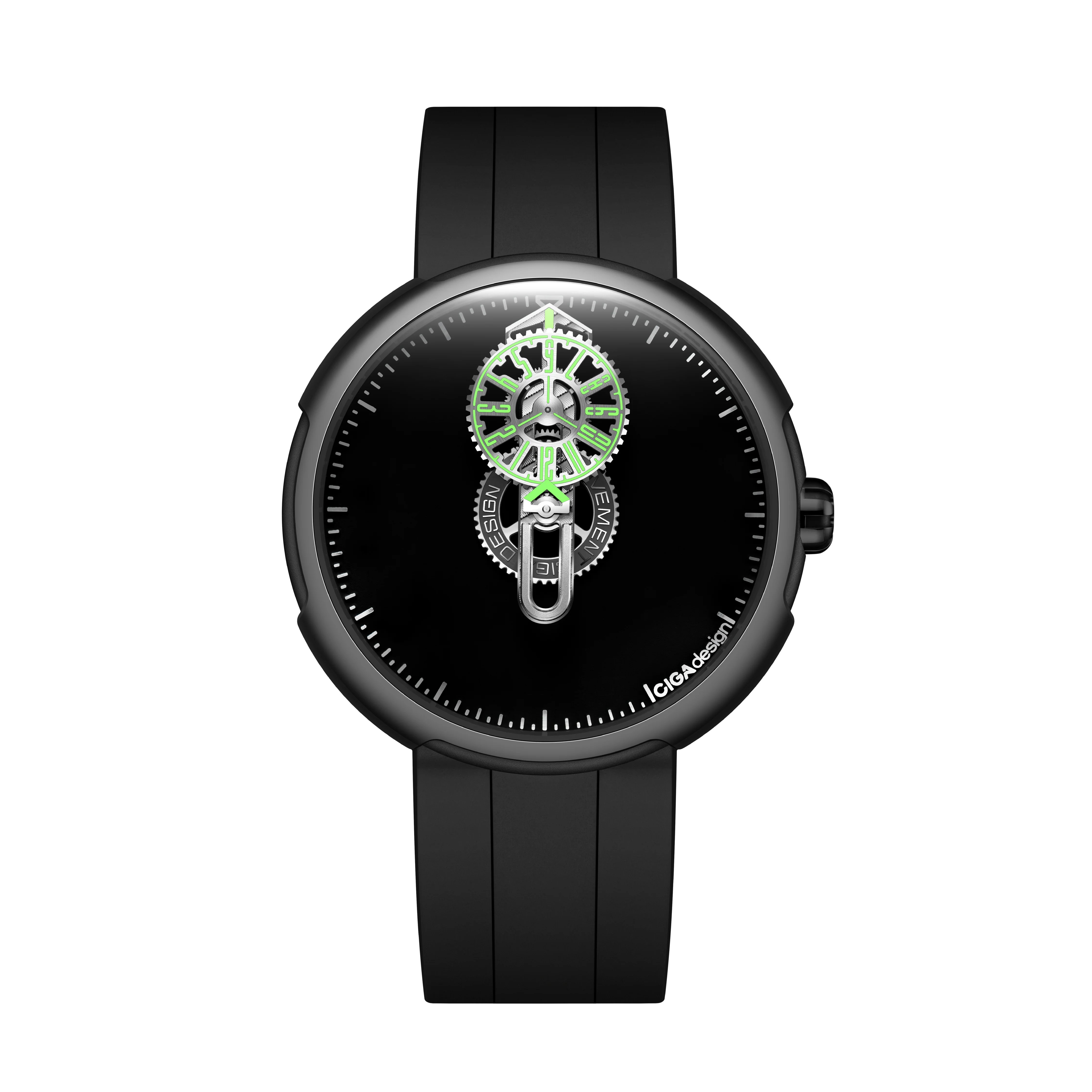 CIGA Design CIGA design AUTOMATIC WANDERING HOUR WATCH · TIME CIPHER