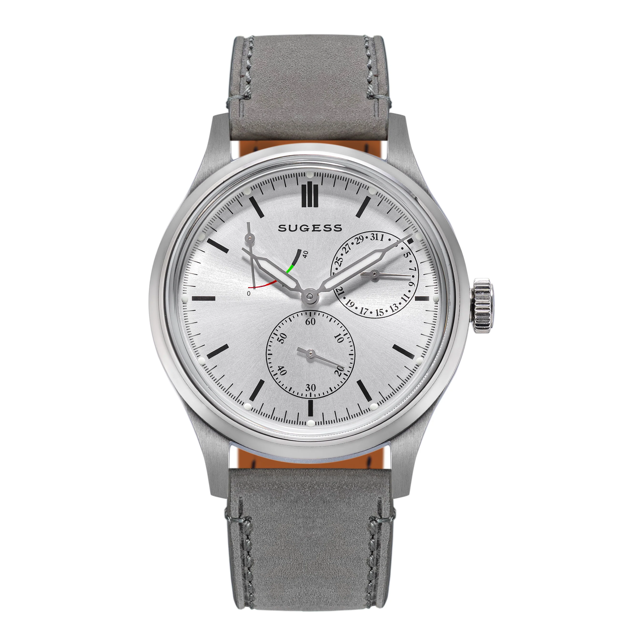 Sugess Sugess S458 Silver Dial Stainless-Steel Automatic