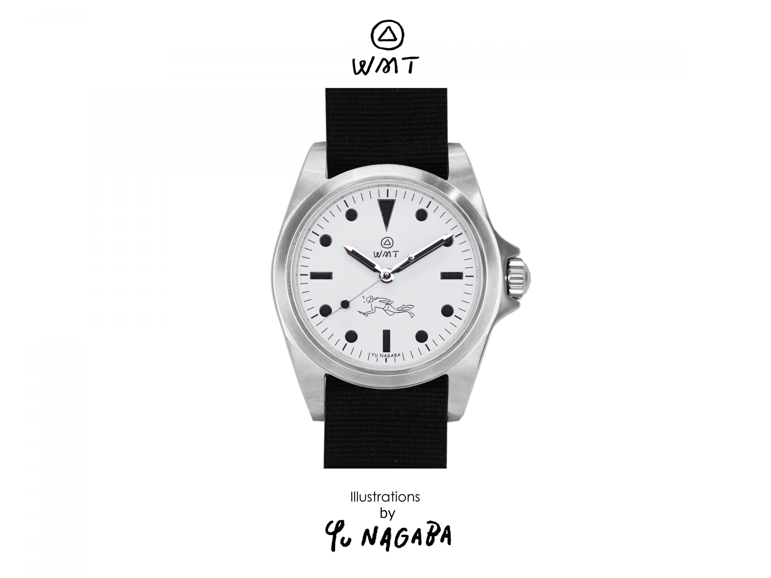 WMT Watches Yu Nagaba x WMT – “White” Edition / Limited 50 PC