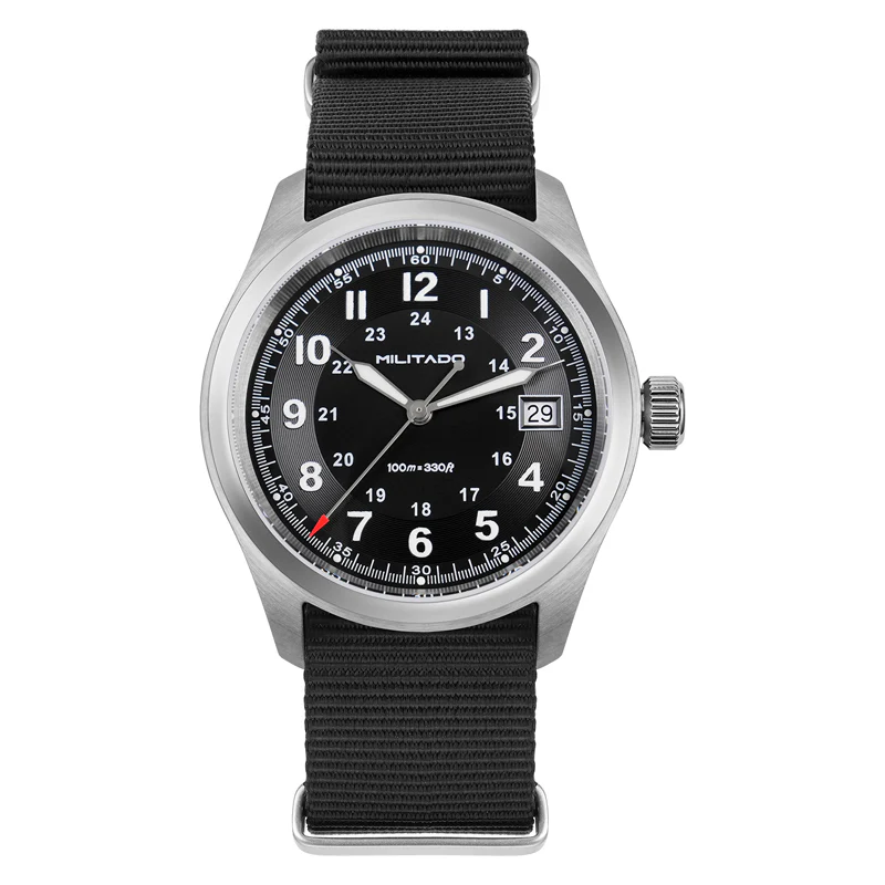 Militado Militado 38mm Military Watch Vintage Field Watch ML08