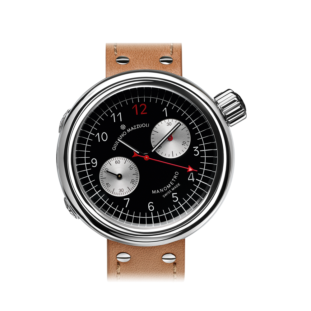 Giuliano Mazzuoli Manometro Chronograph Black