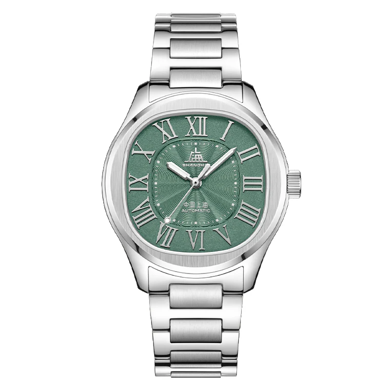 Shanghai Watch Shanghai Echoes 40mm Watch - Squircle Green