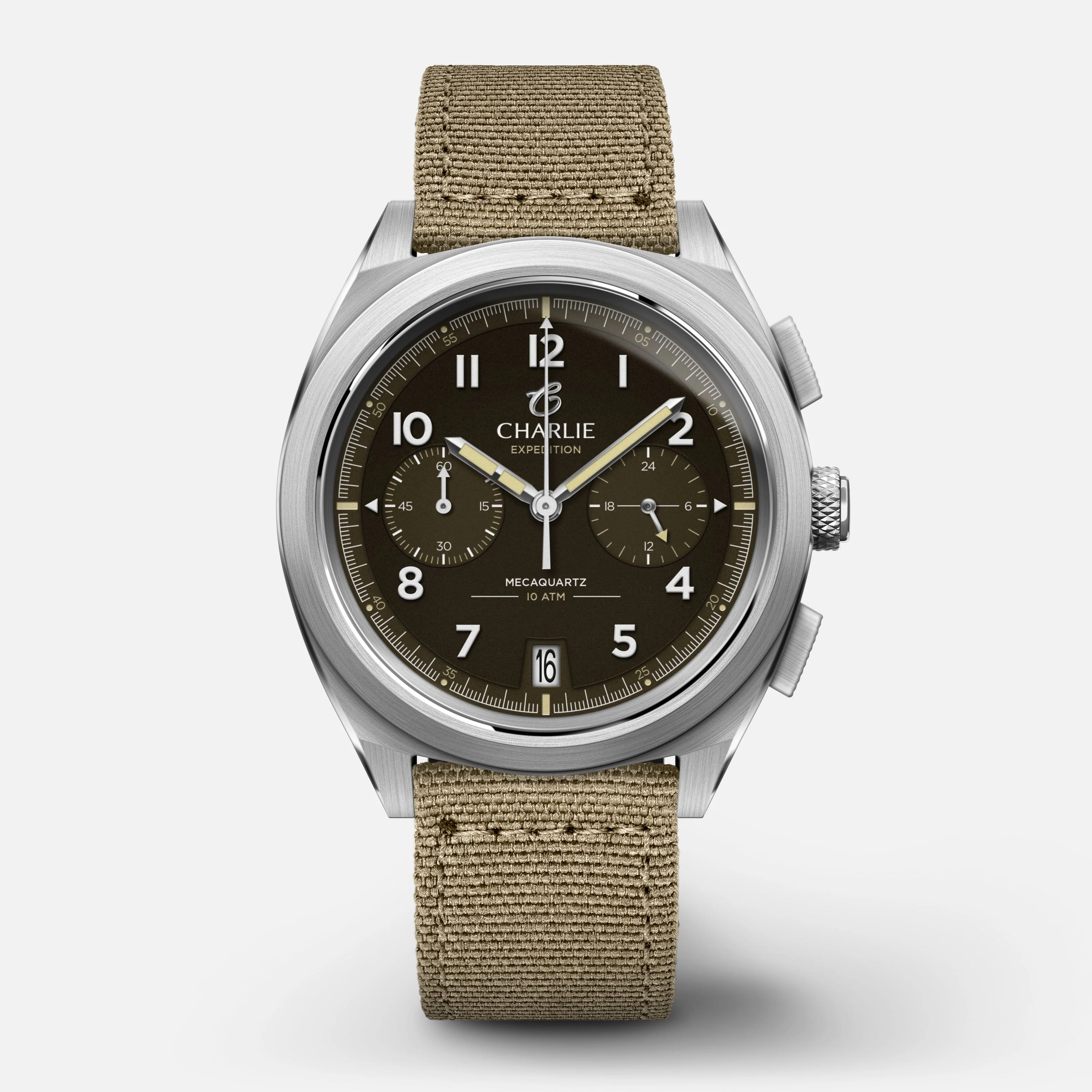 Charlie Paris GR - Chronographe - Brun