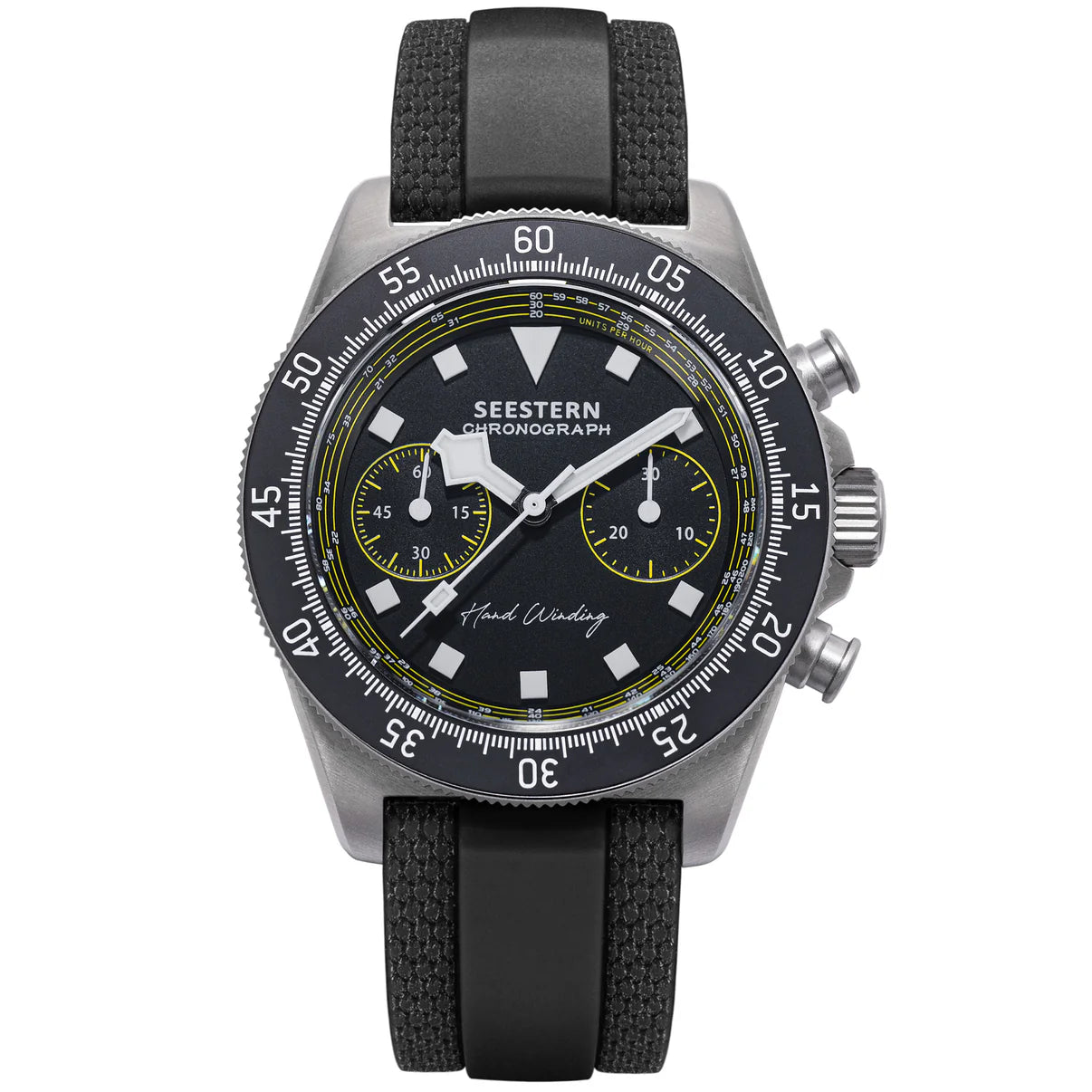 Sugess Seestern Chrono S443 Chronograph Yellow ST19 Movement Lumed