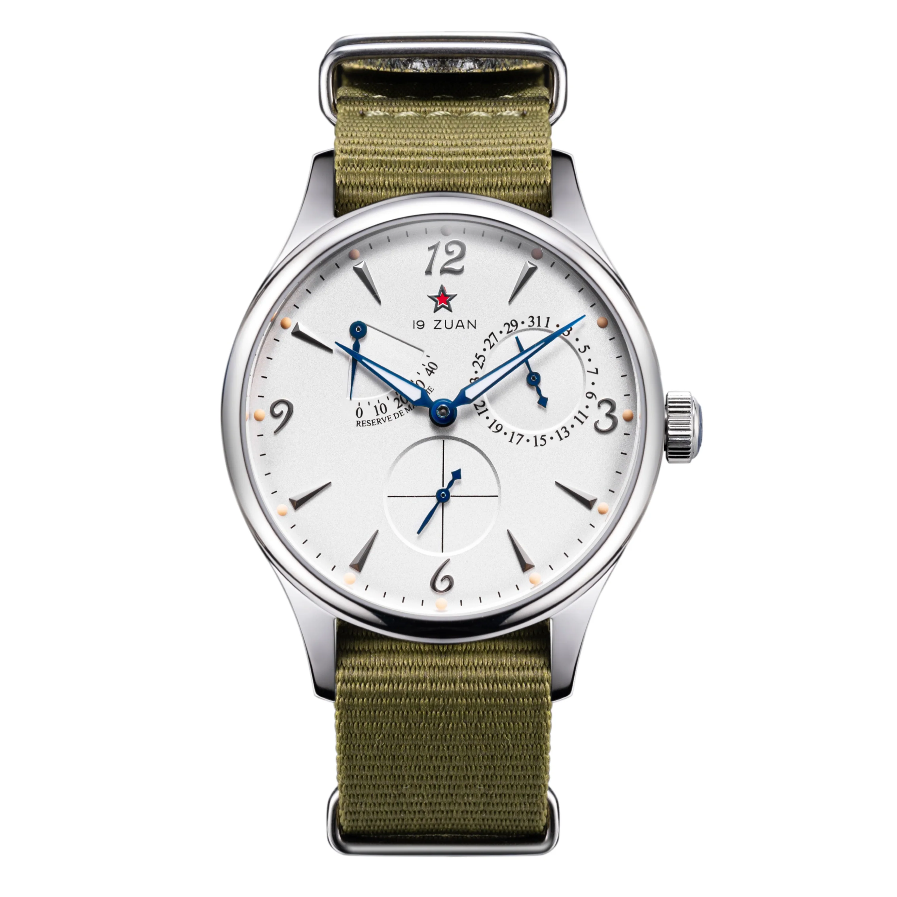Sugess S388 Seagull Movement Watch 1780 40mm Automatic White Dial