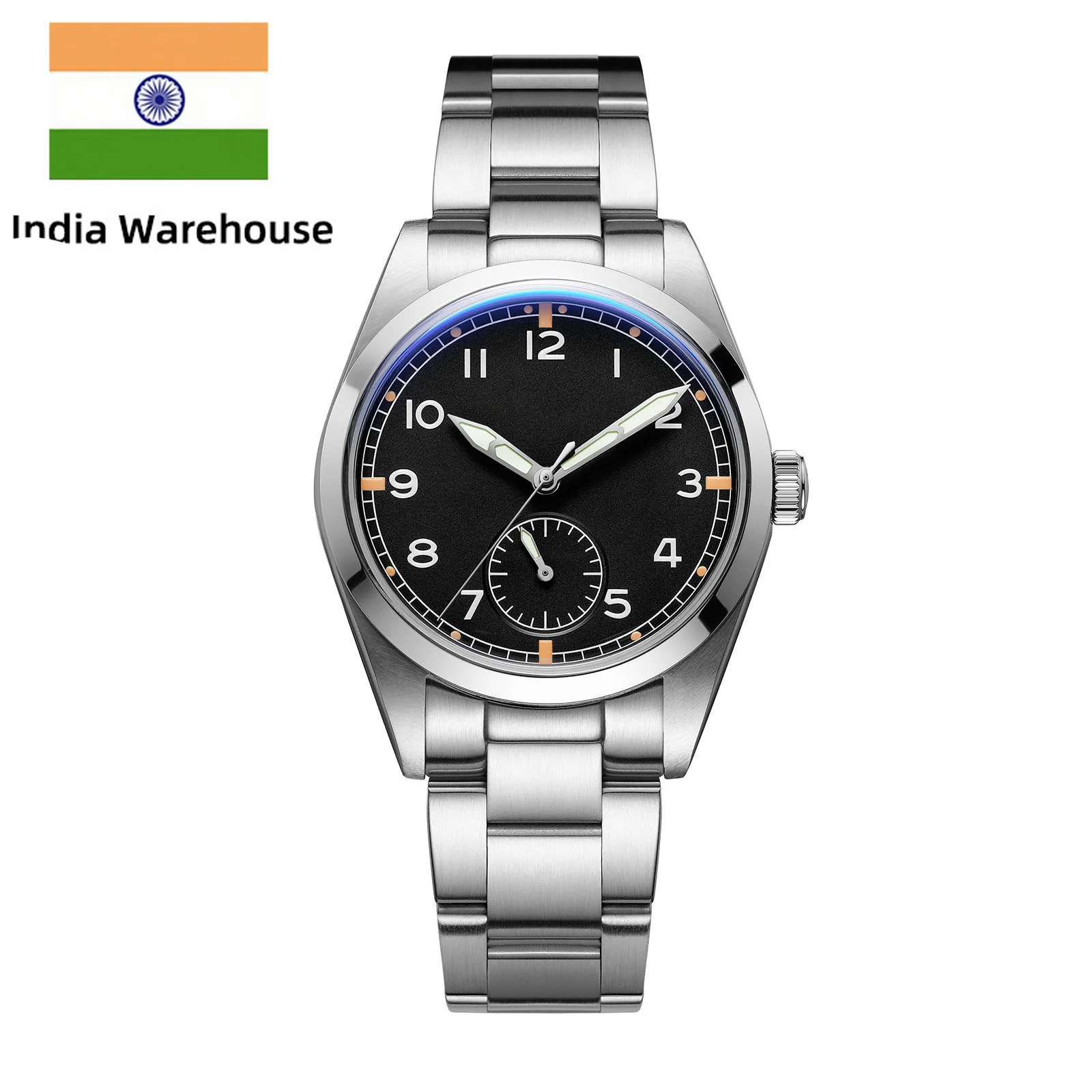 Addiesdive ★India Warehouse★ADDIESDIVE 36mm VH60 Vintage Pilot Watch(AD2099)