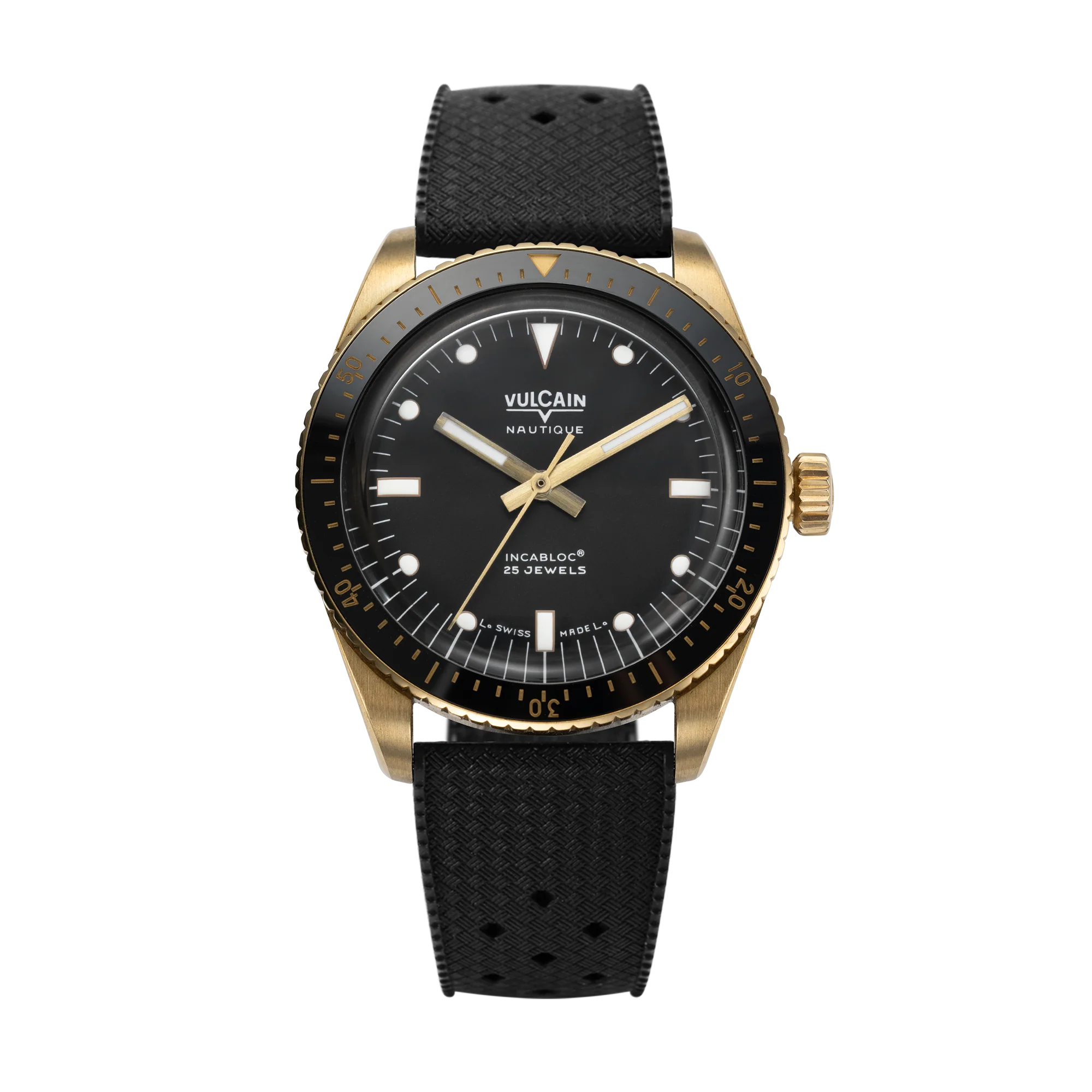 Vulcain Skindiver Nautique - Bronze & Black