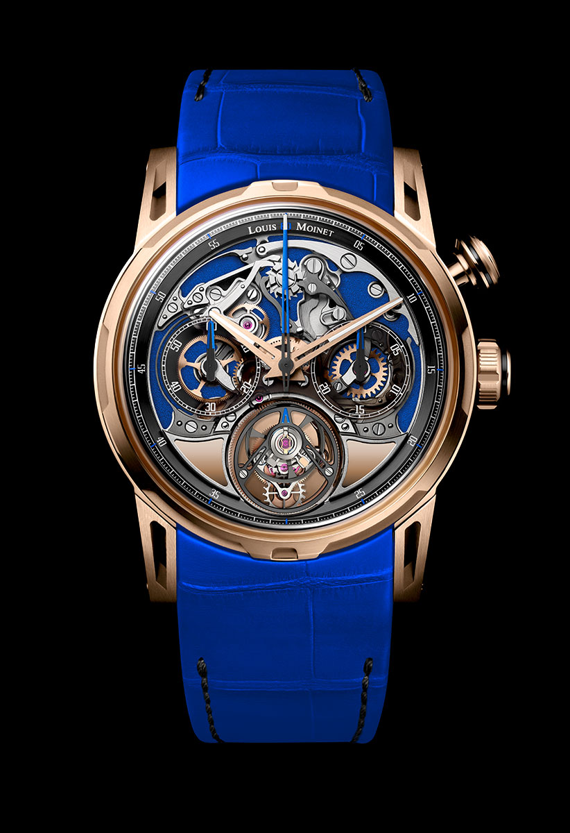 Louis Moinet Impulsion Blue LM-114.40.BL