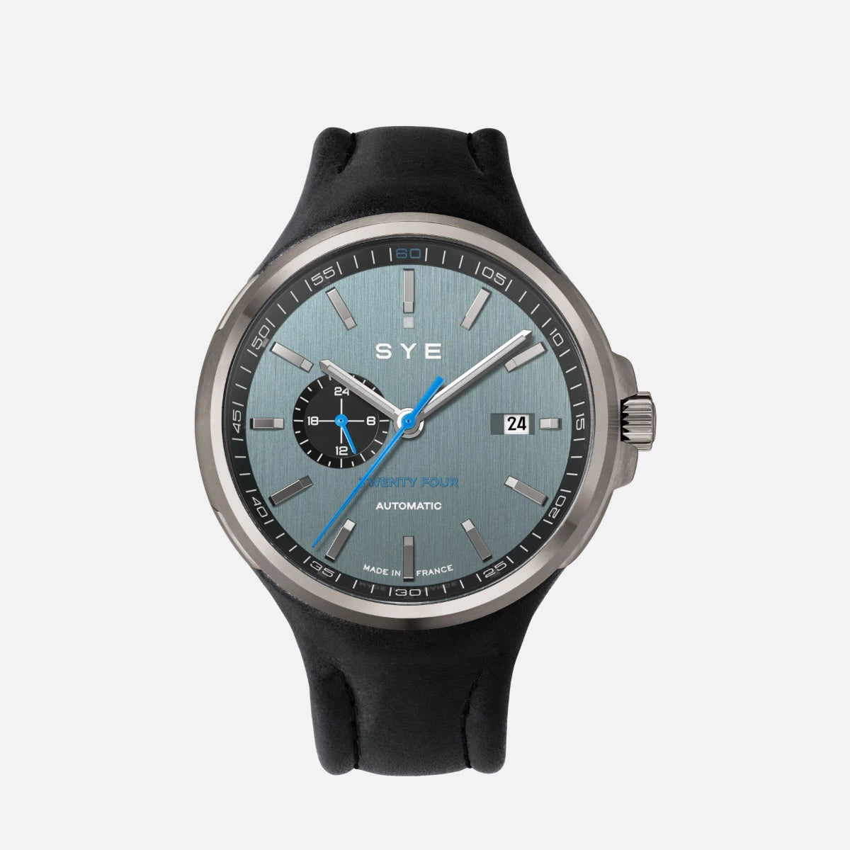 SYE MOT1ON Automatic 24 [Bullitt] Titanium — Signal red