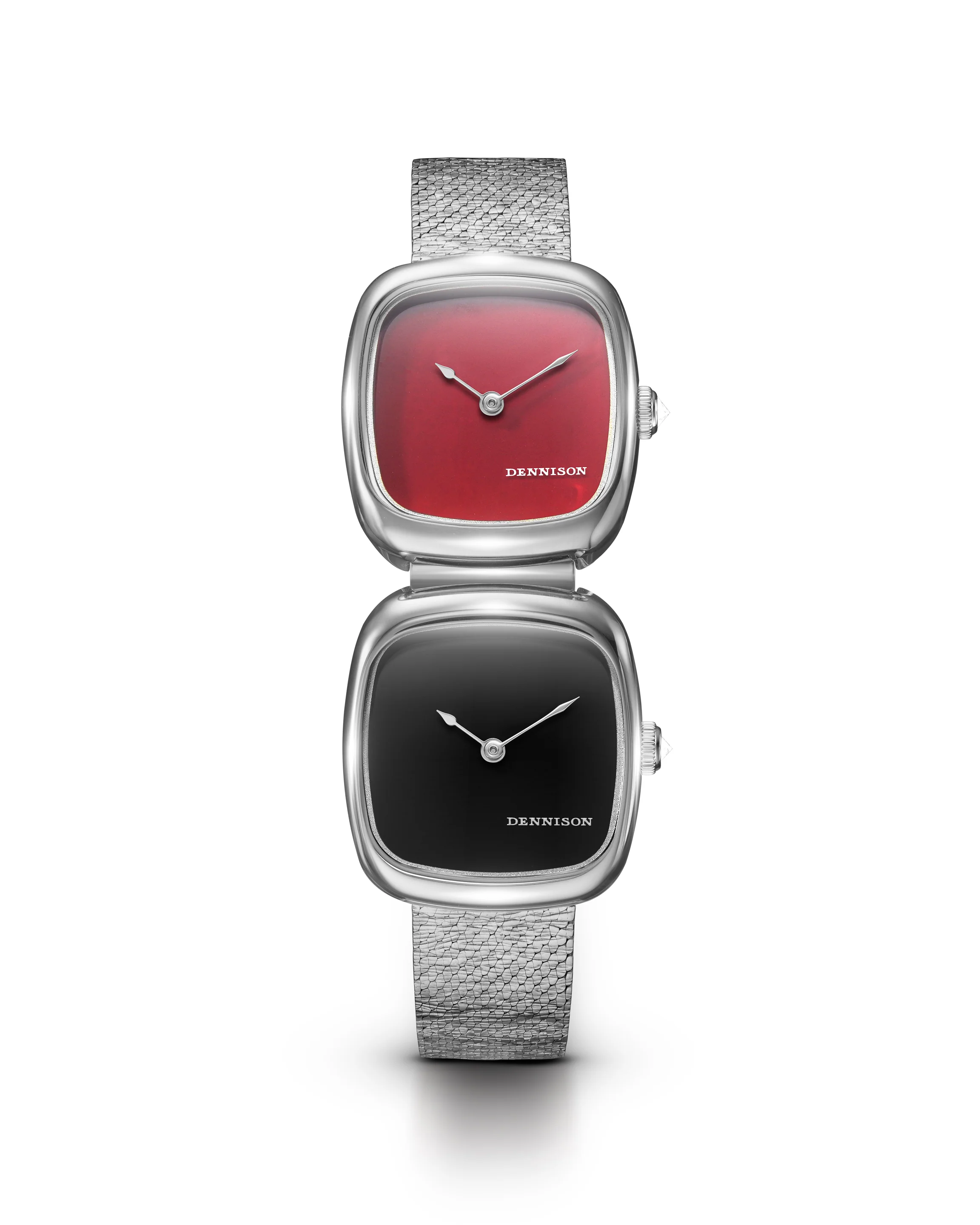 Dennison Dual Time Mini – Red Jasper & Black Onyx