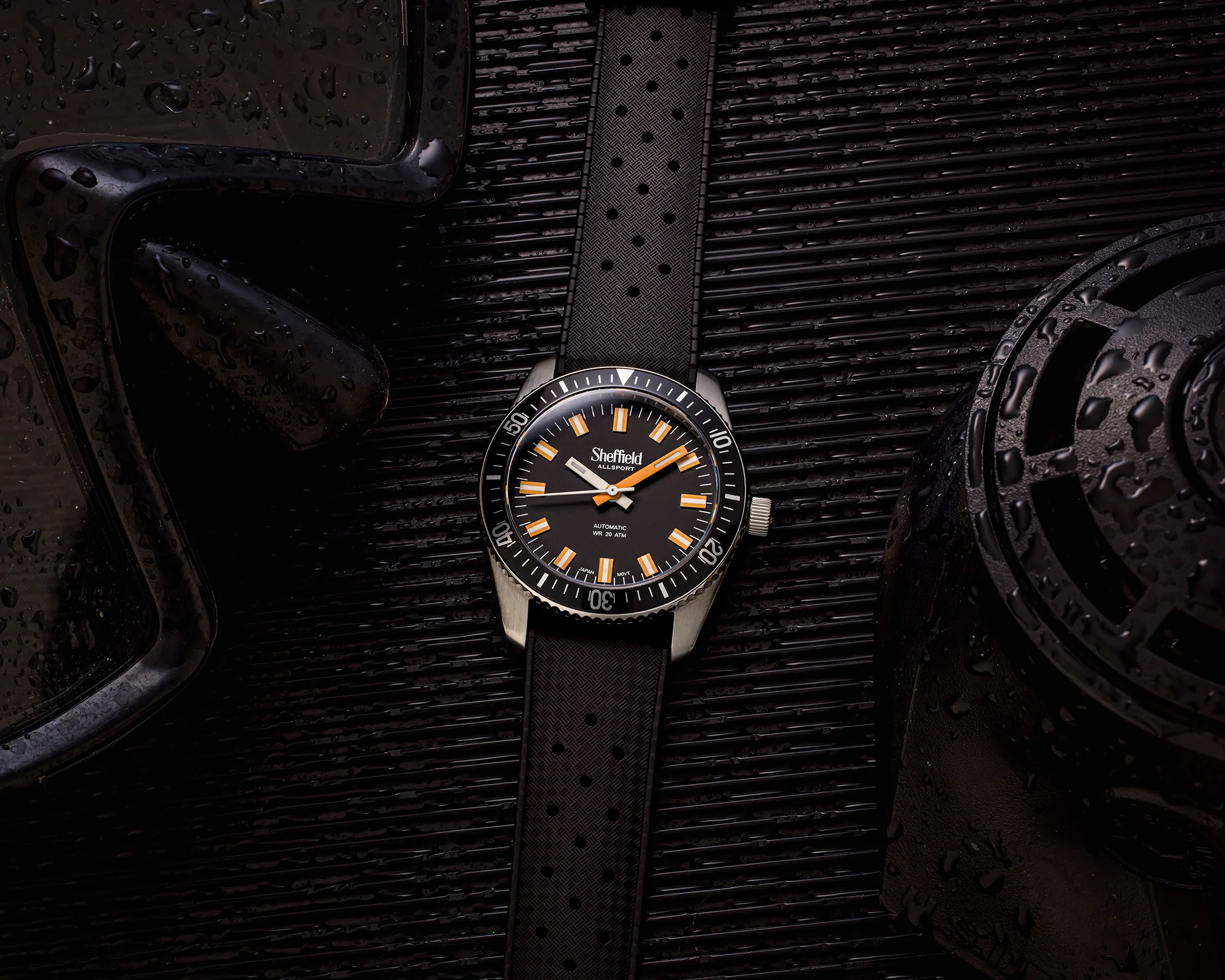 Sheffield 1A 38 Black/Orange