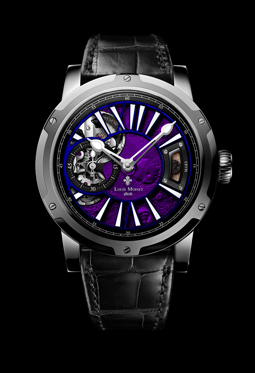 Louis Moinet Mars Purple Edition LM-45.10B.MA-P