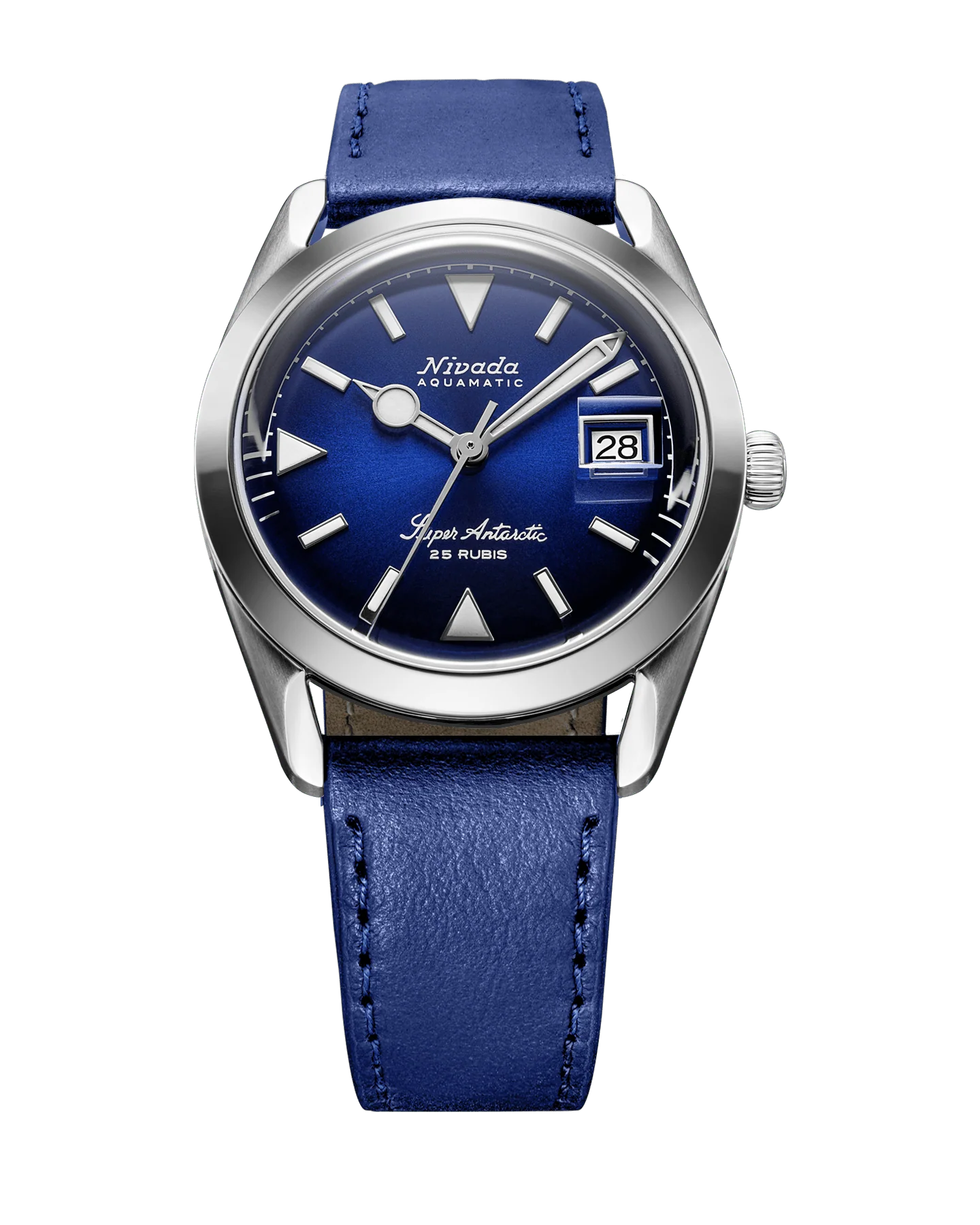 Nivada Grenchen SUPER ANTARCTIC BLUE - 38mm