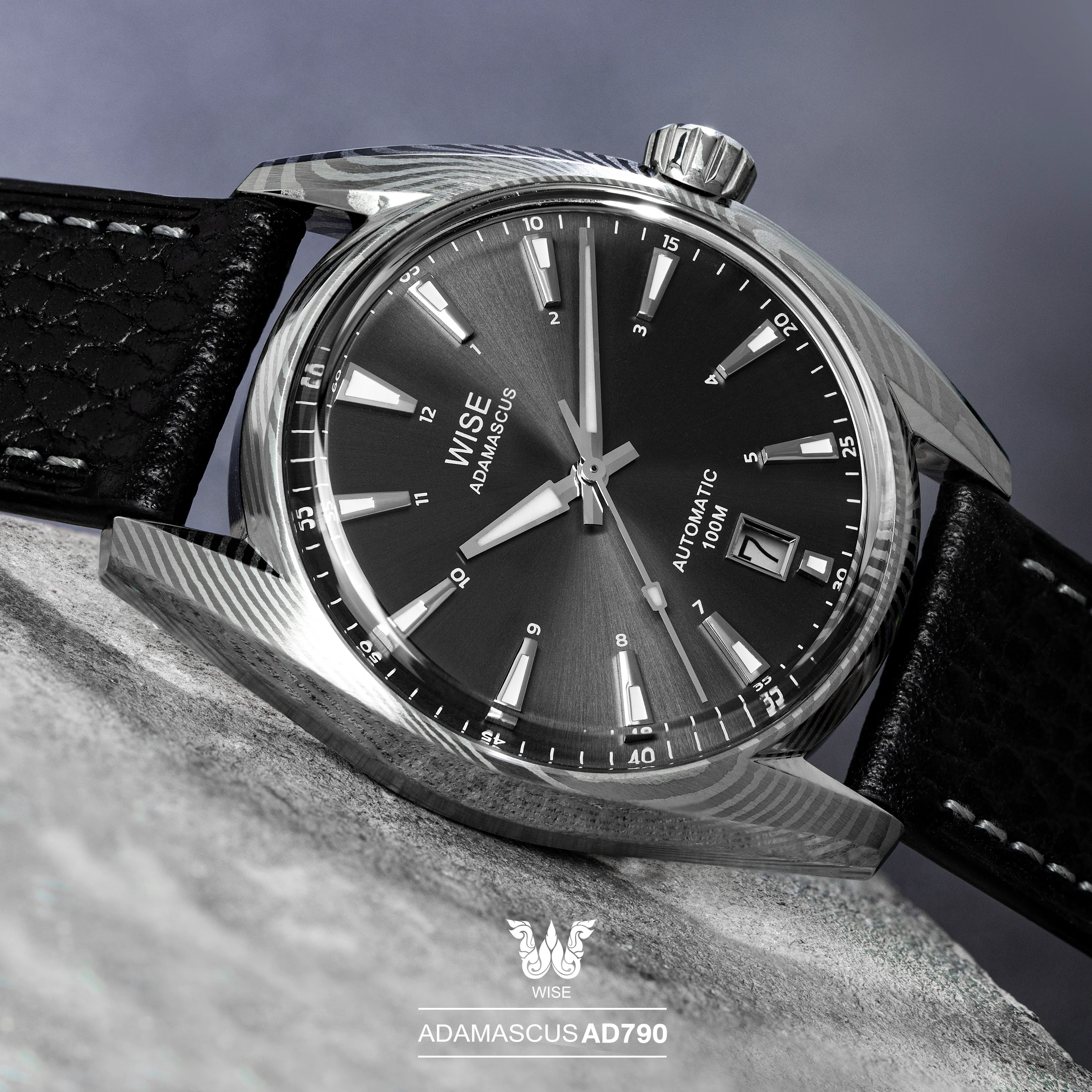 WISE ADAMASCUS AD790 Damascus Stainless steel