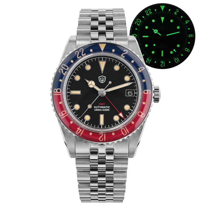 Thorn Watchdives WD6542 38mm GMT Men Watch