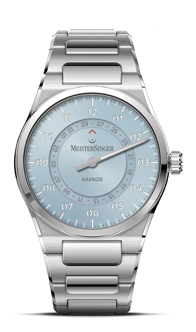 MeisterSinger Kaenos Open Date – Sonnenschliff Eisblau