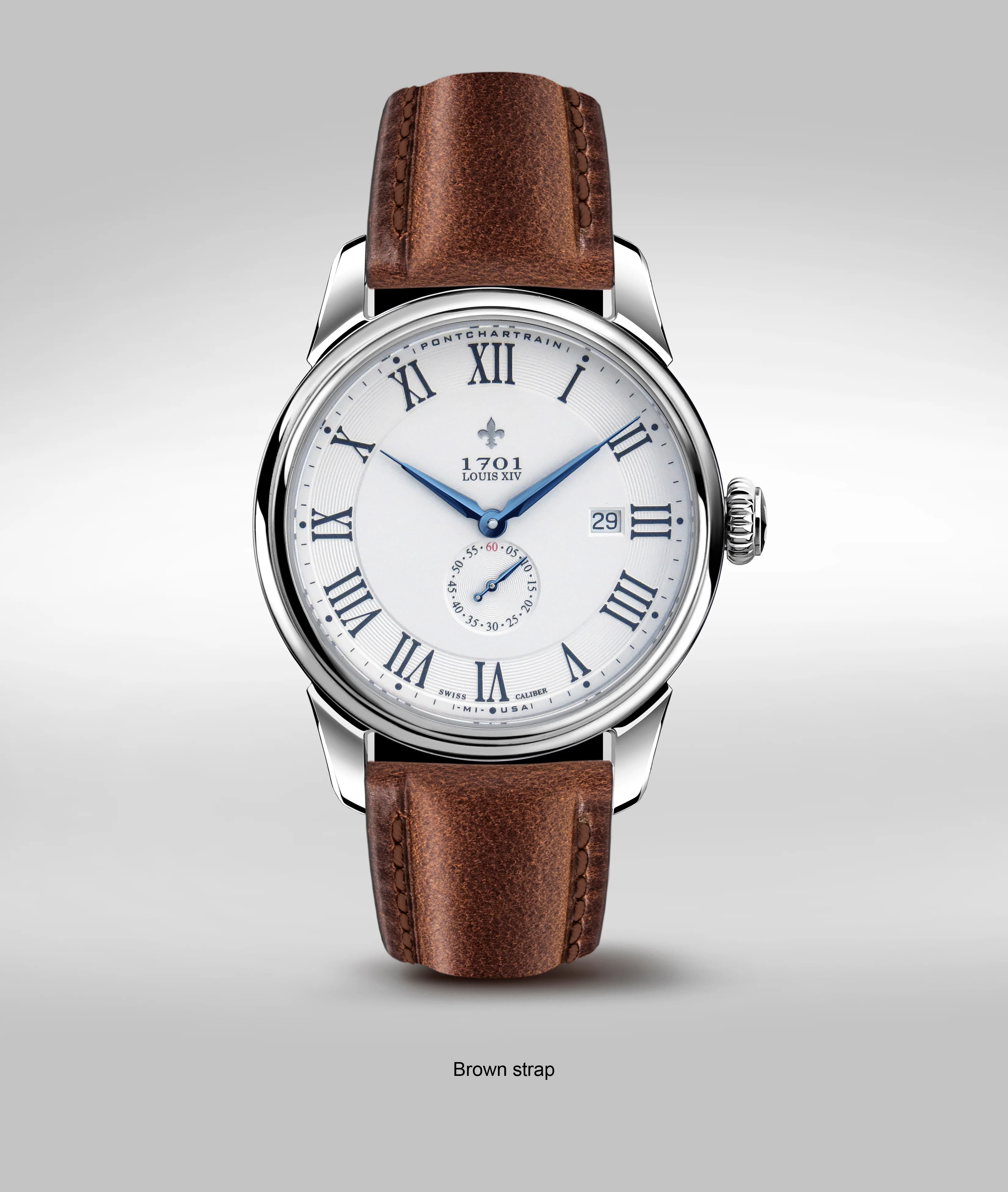 Detroit Watch Company 42mm Pontchartrain Louis XIV Exhibition