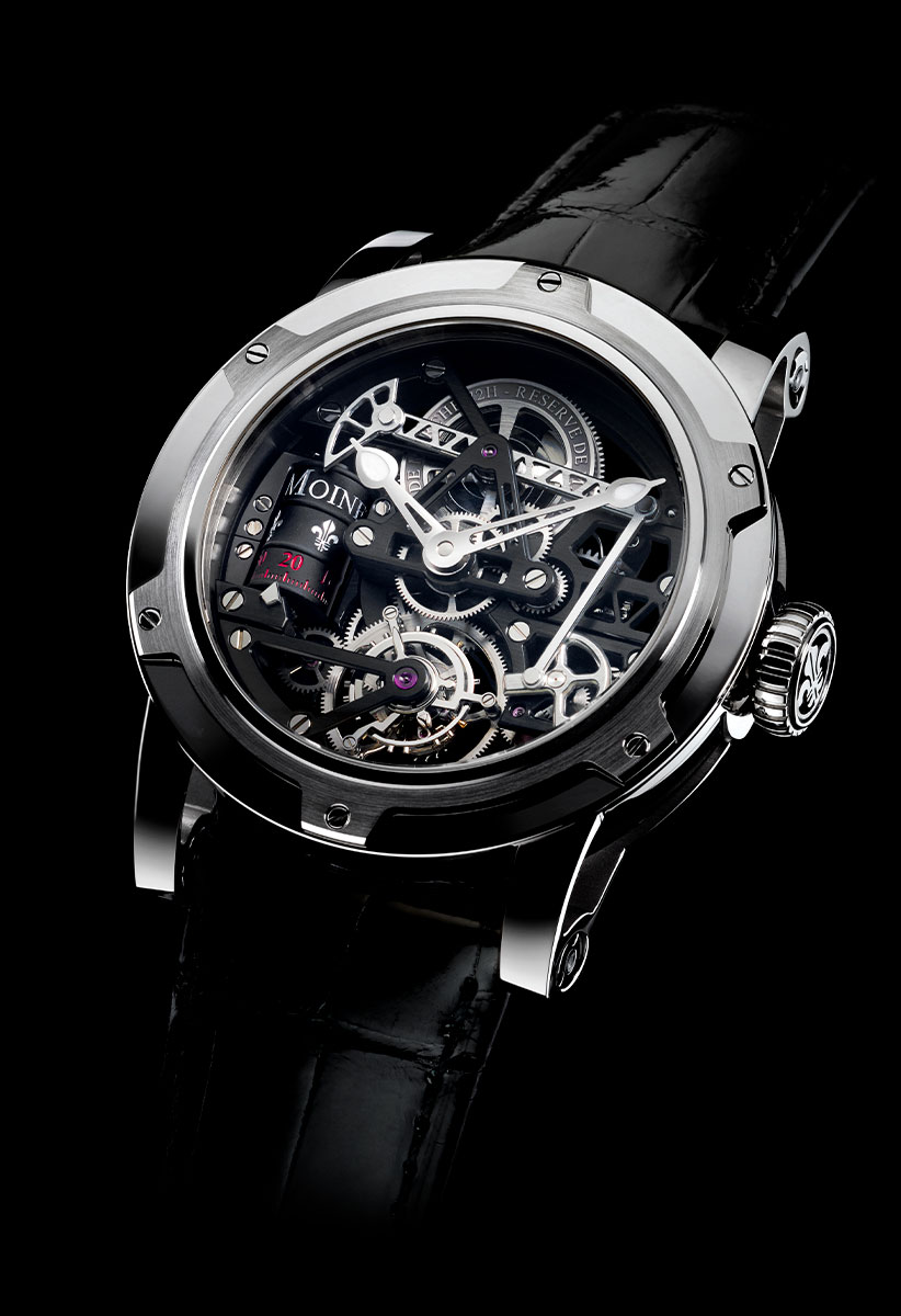 Louis Moinet Black Gold Derrick LM-43.20.20