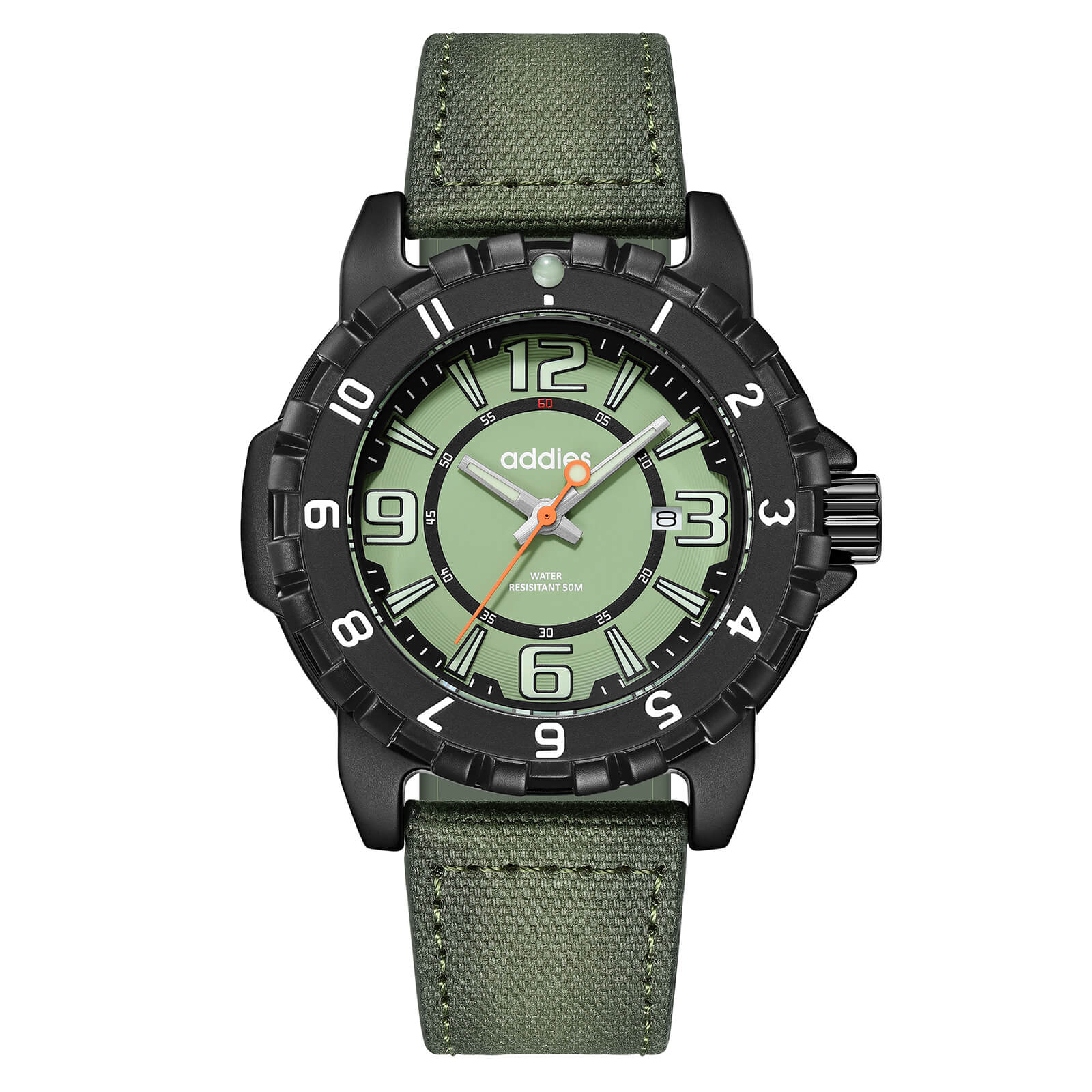 Addiesdive ADDIES Sporty Quartz Watch MY-057 , 50m Waterproof