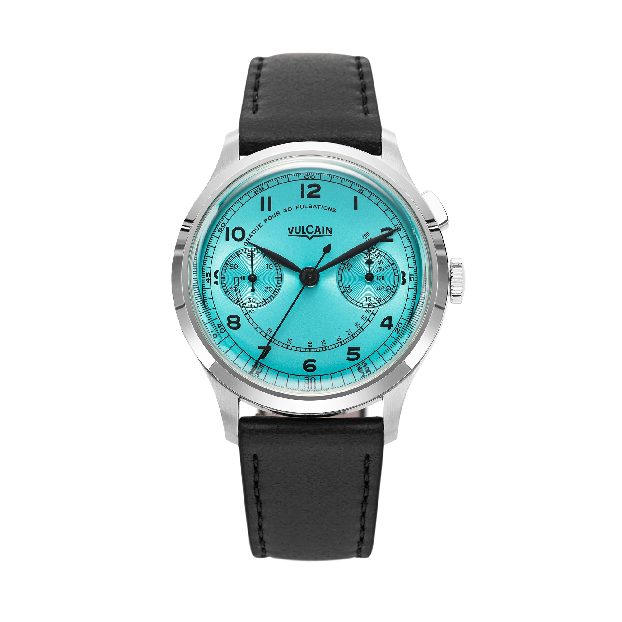 Vulcain Monopusher Heritage - Turquoise