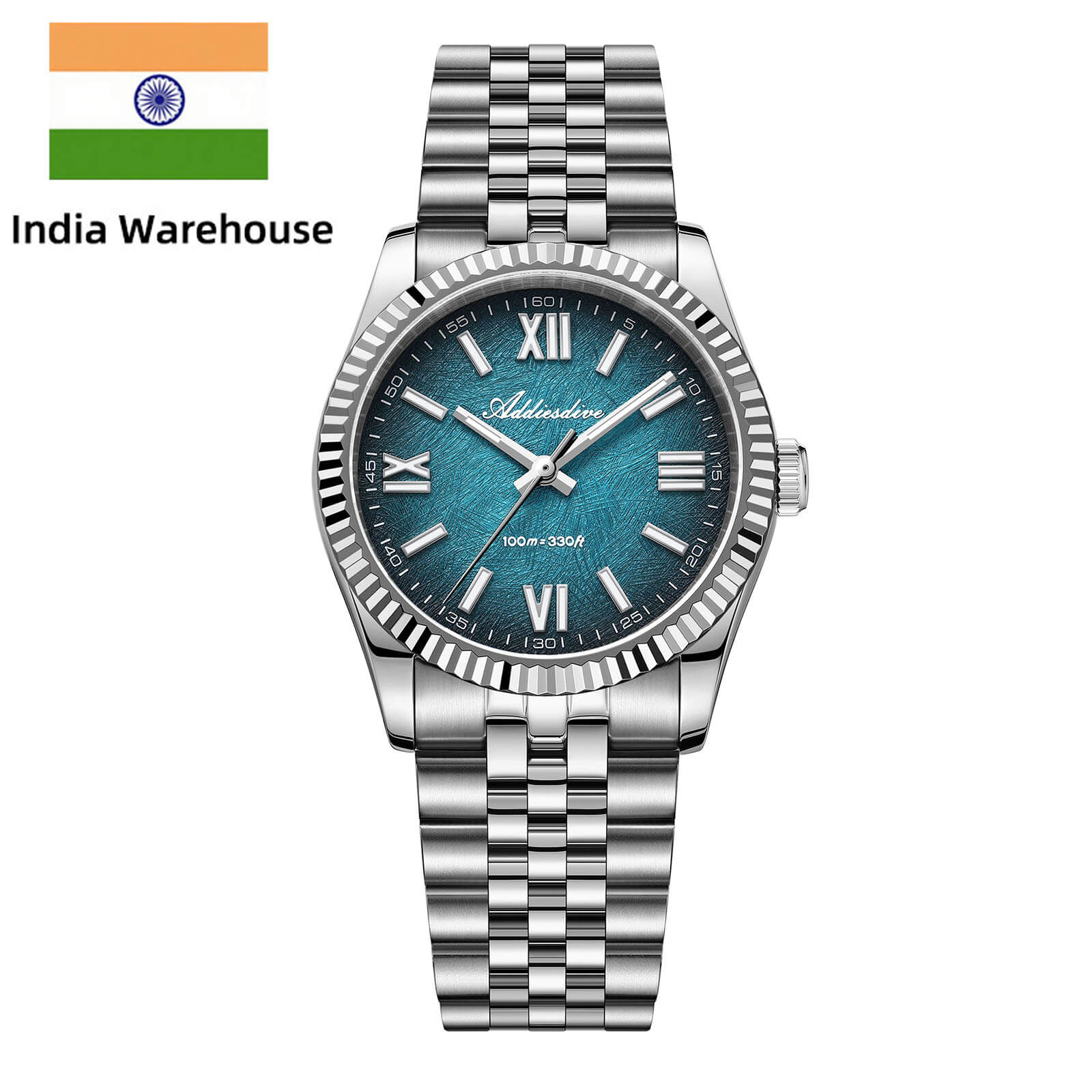 Addiesdive ★India Warehouse★ADDIESDIVE 36mm DJ Homage Men Watch AD2512