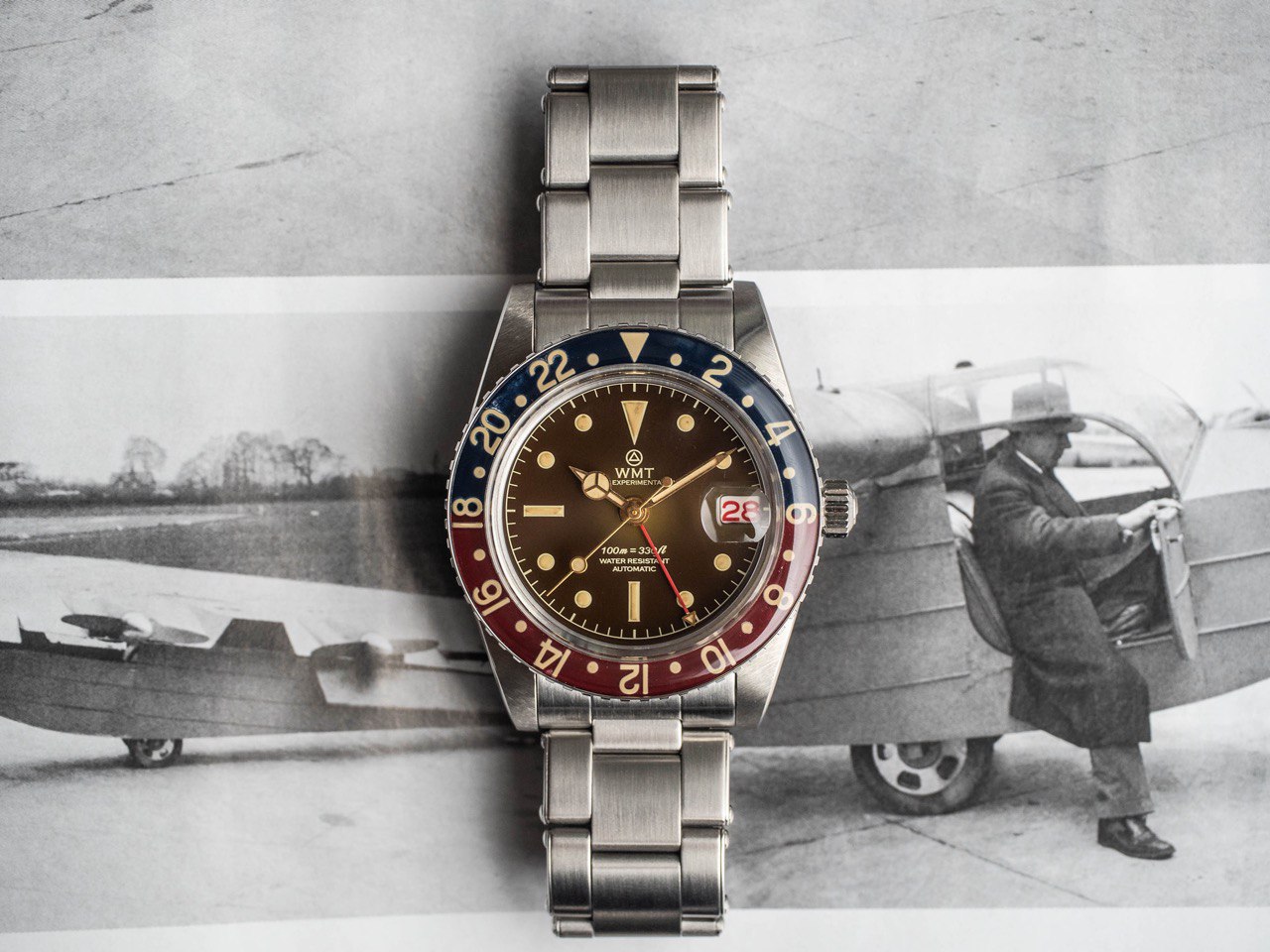 WMT Watches Panton MKII – Brown Dial Aged Edition