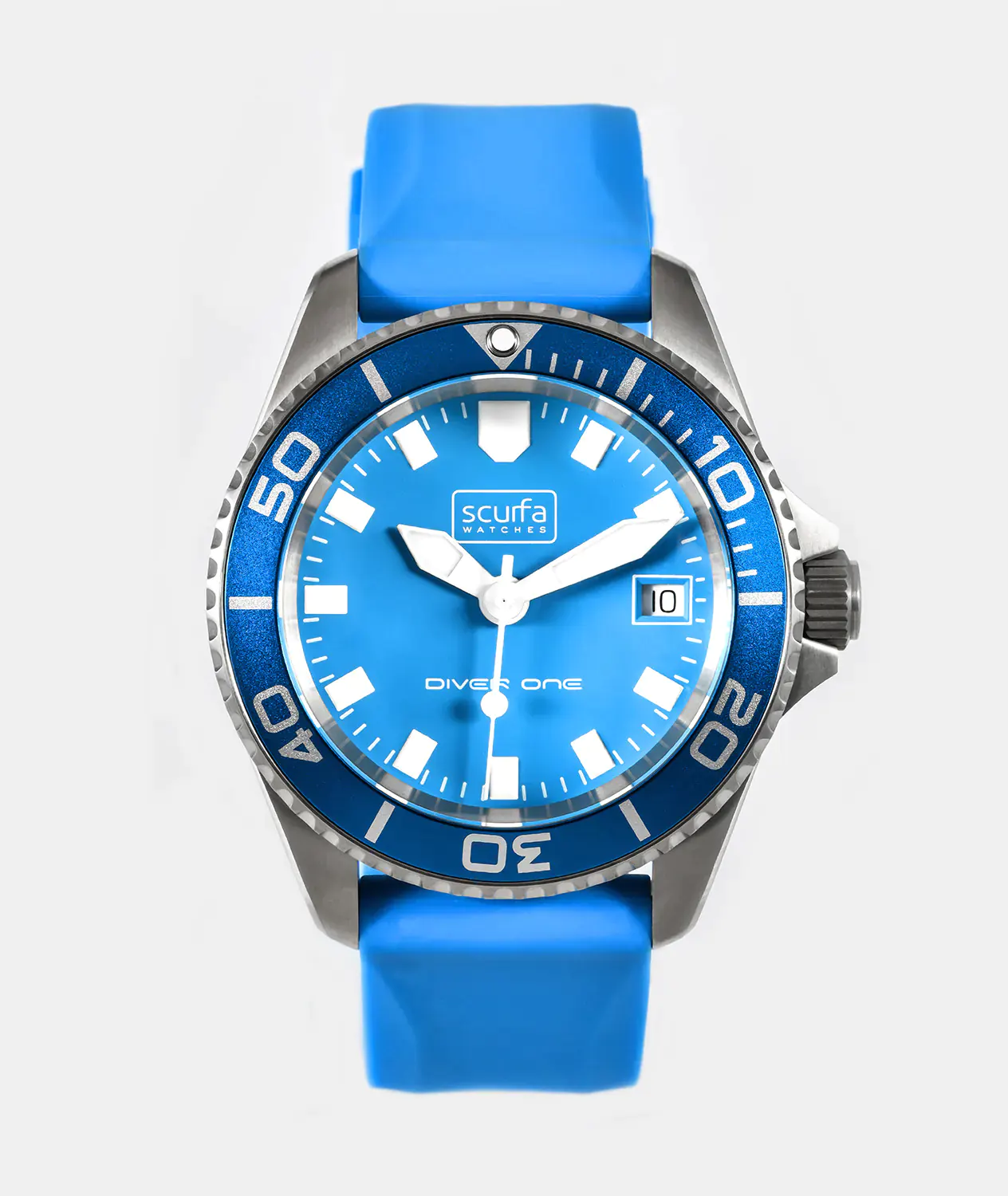 Scurfa Diver One D1-500 Titanium Light Blue