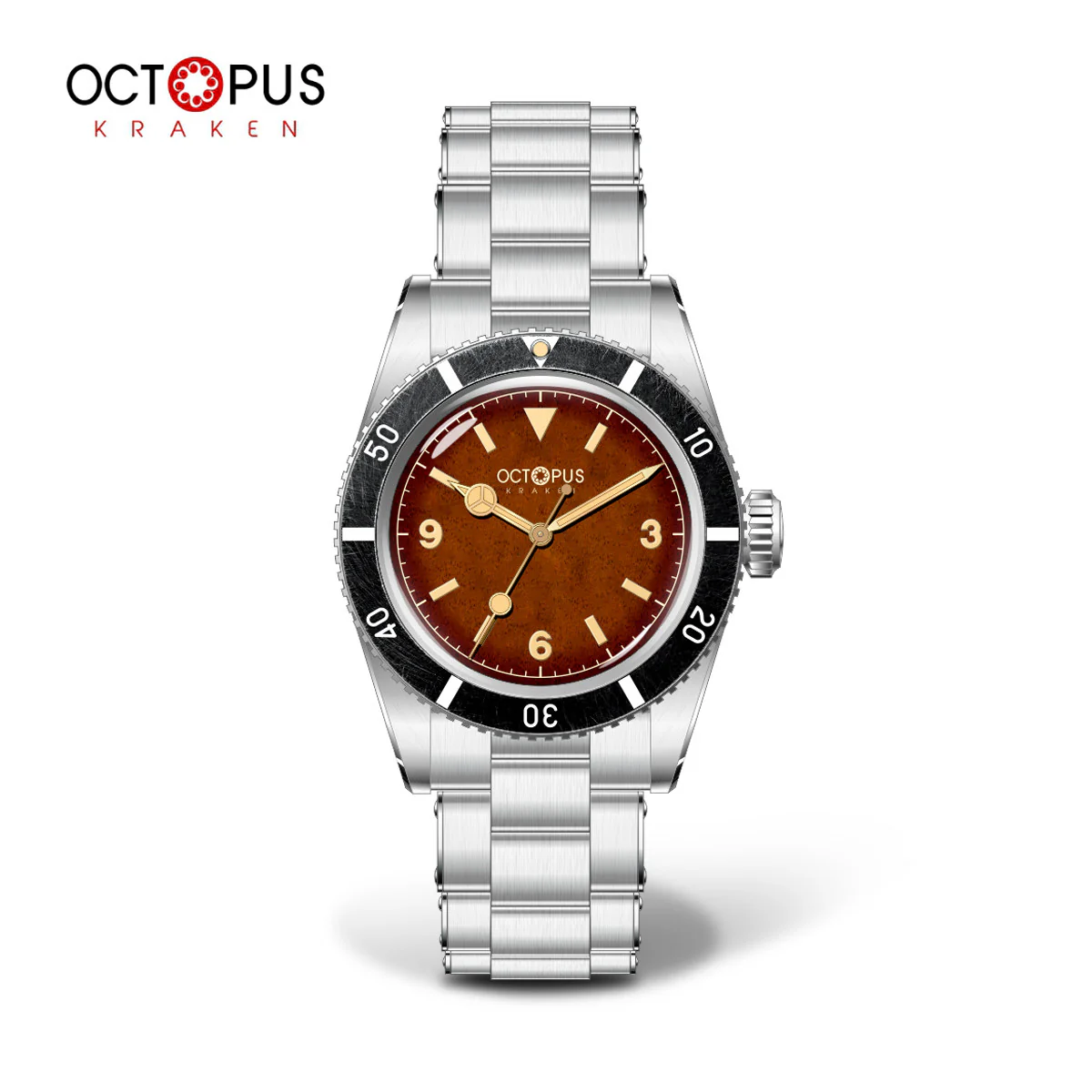 Thorn Octopus Kraken 37mm Vintage Automatic Watch OCT-0028 Benz Hands