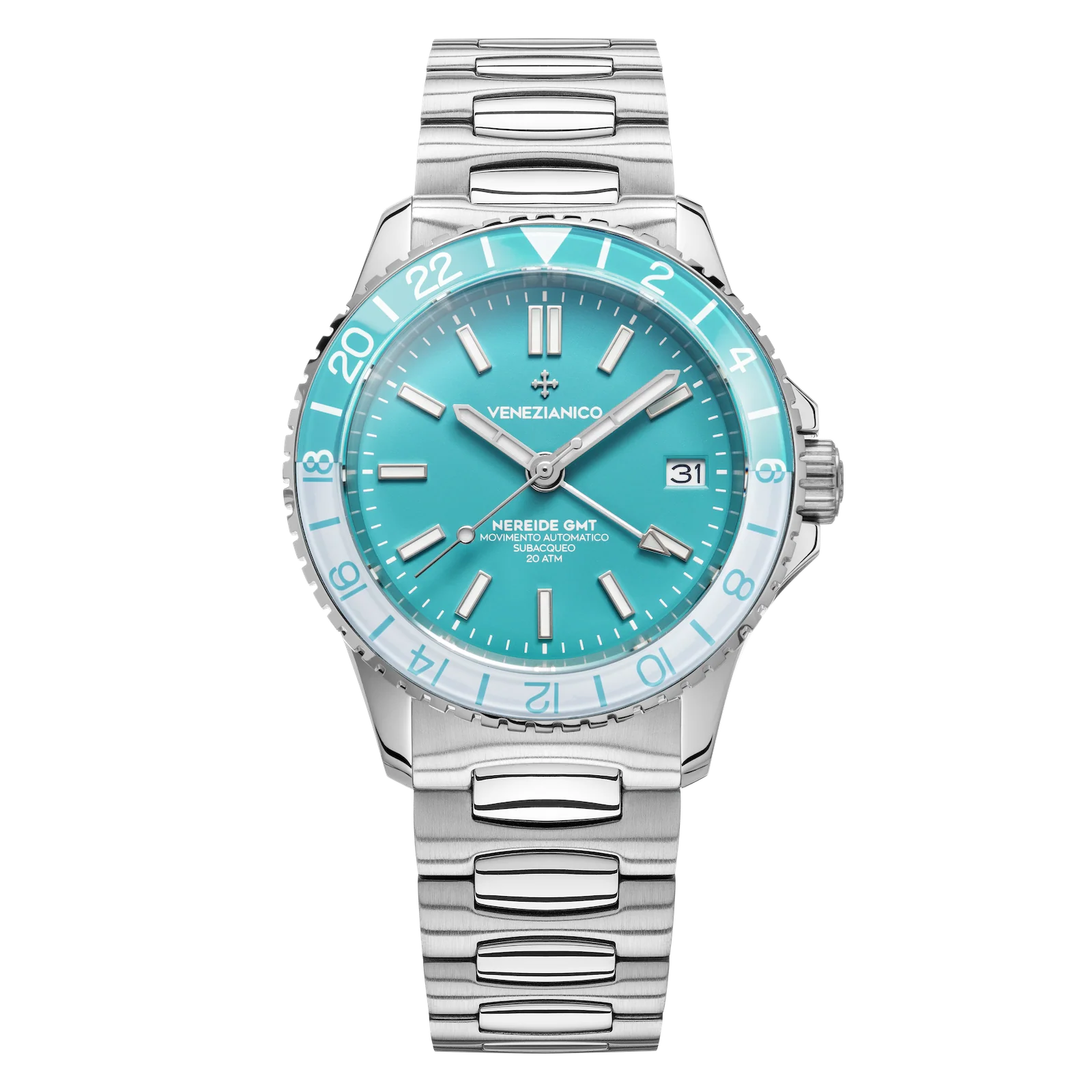 Venezianico Nereide GMT "Cielo" - 3521505C