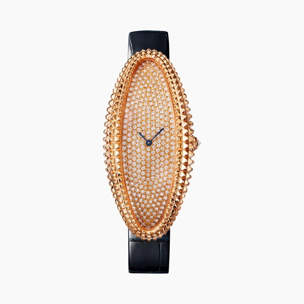 Cartier Часы Baignoire Allongée