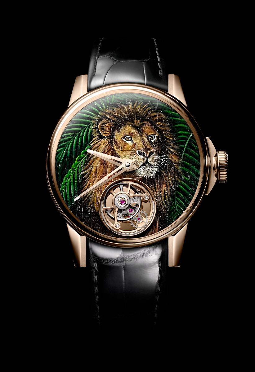 Louis Moinet Tourbillon Puzzle Lion LM-135.50.LI