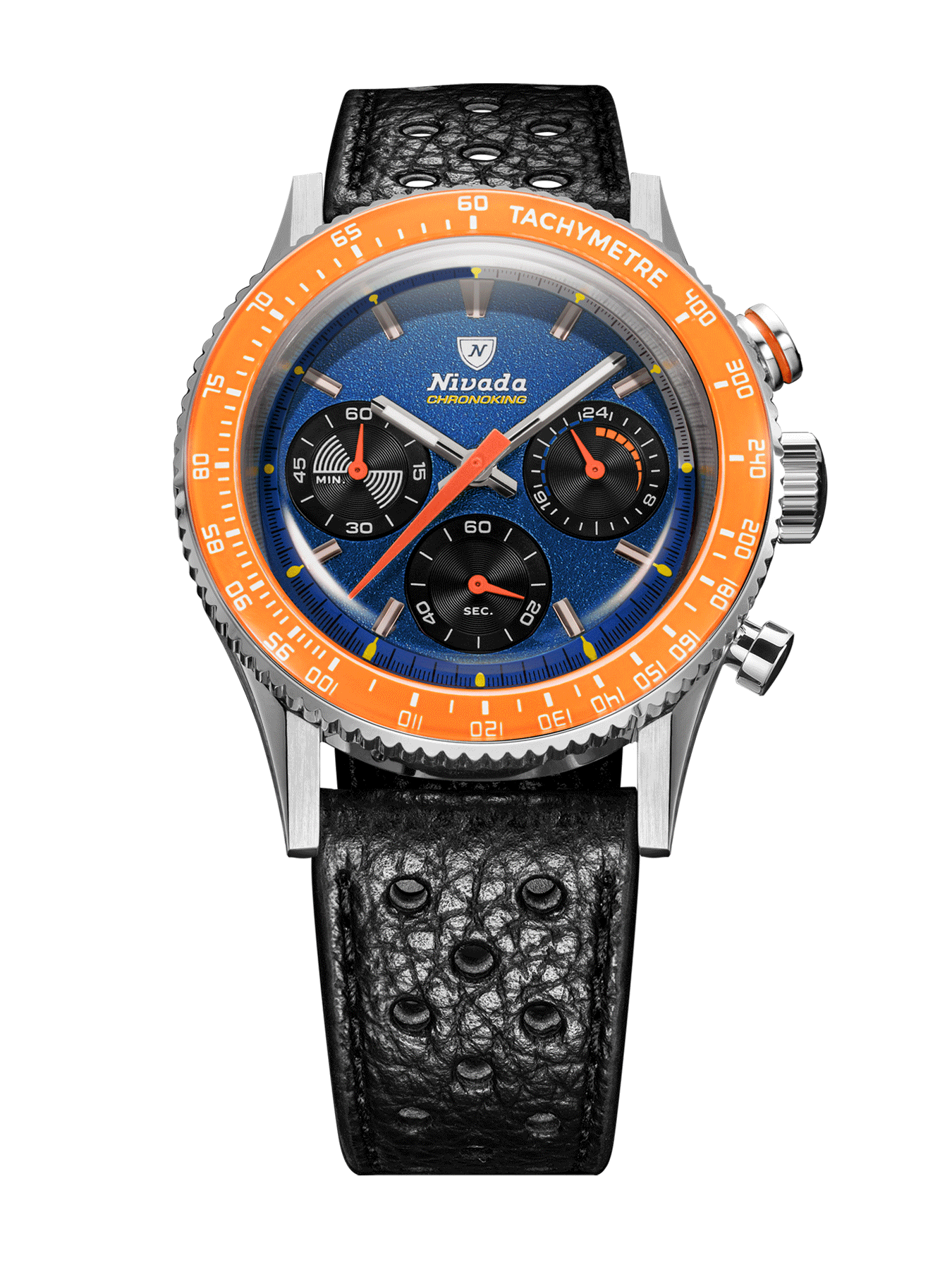 Nivada Grenchen CHRONOKING MECAQUARTZ RACING BLUE