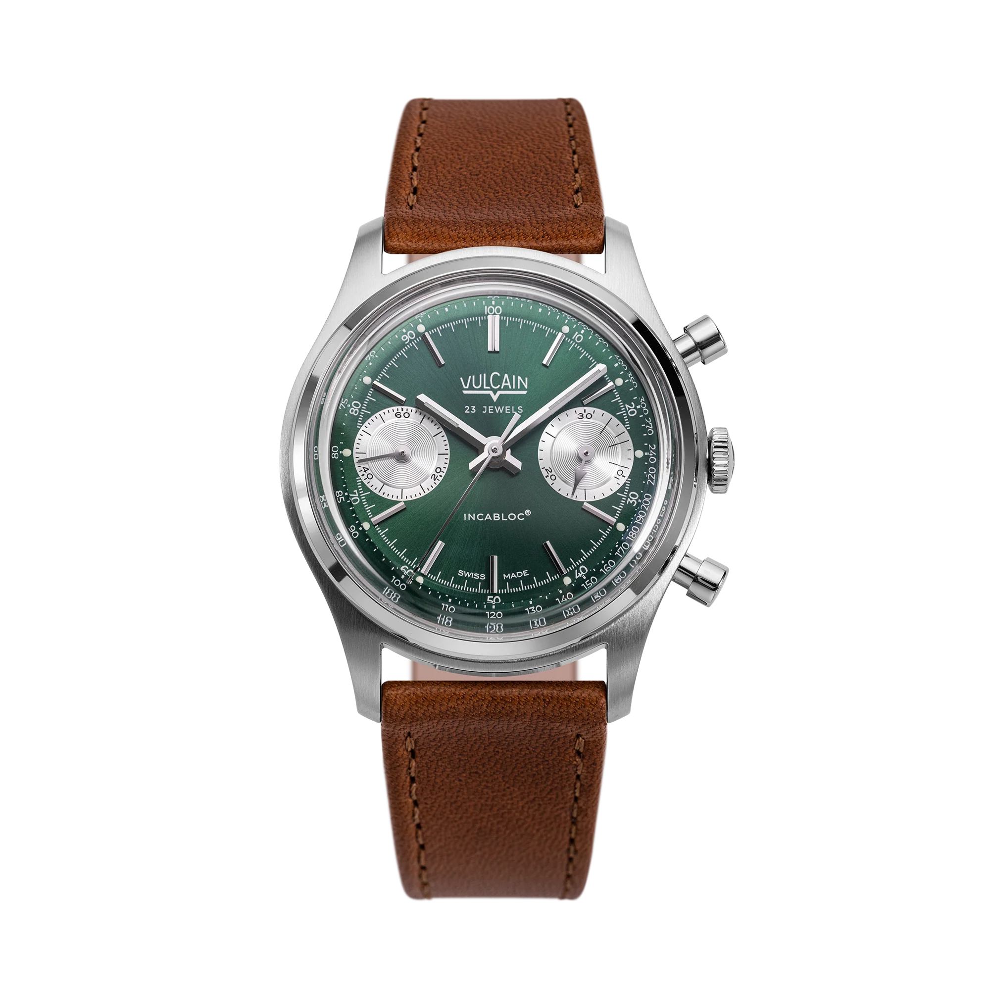 Vulcain Chronograph 70's - Green