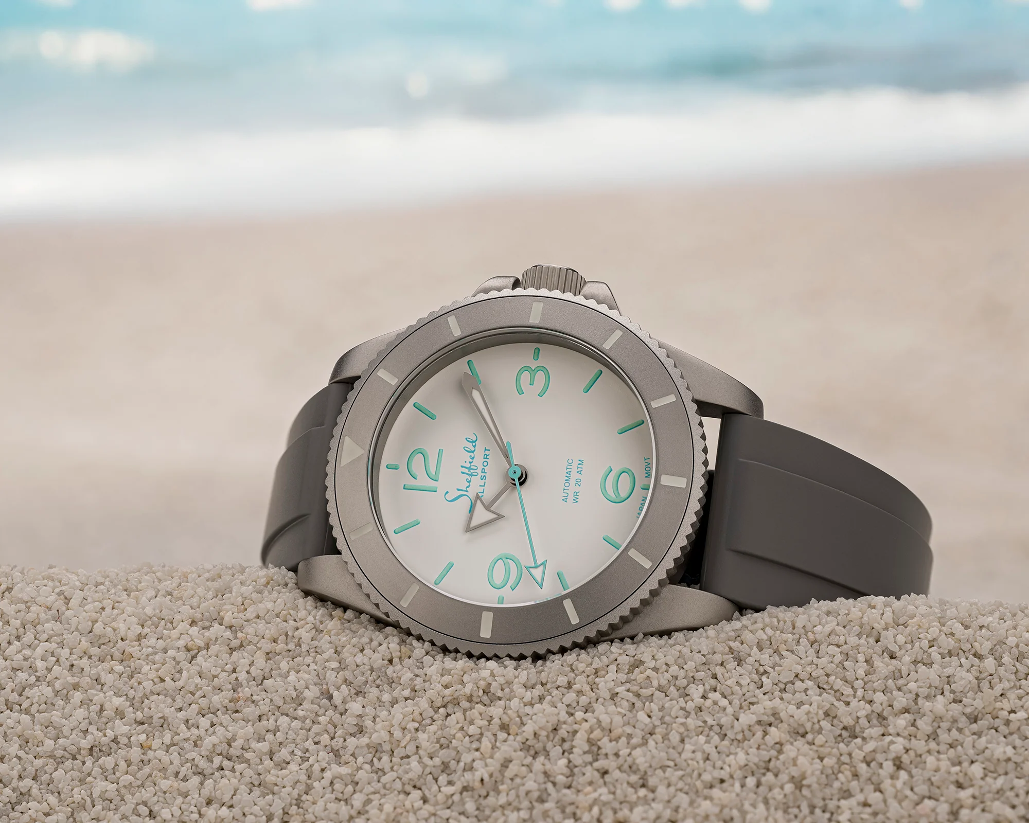 Sheffield 1A White/Blue 40mm