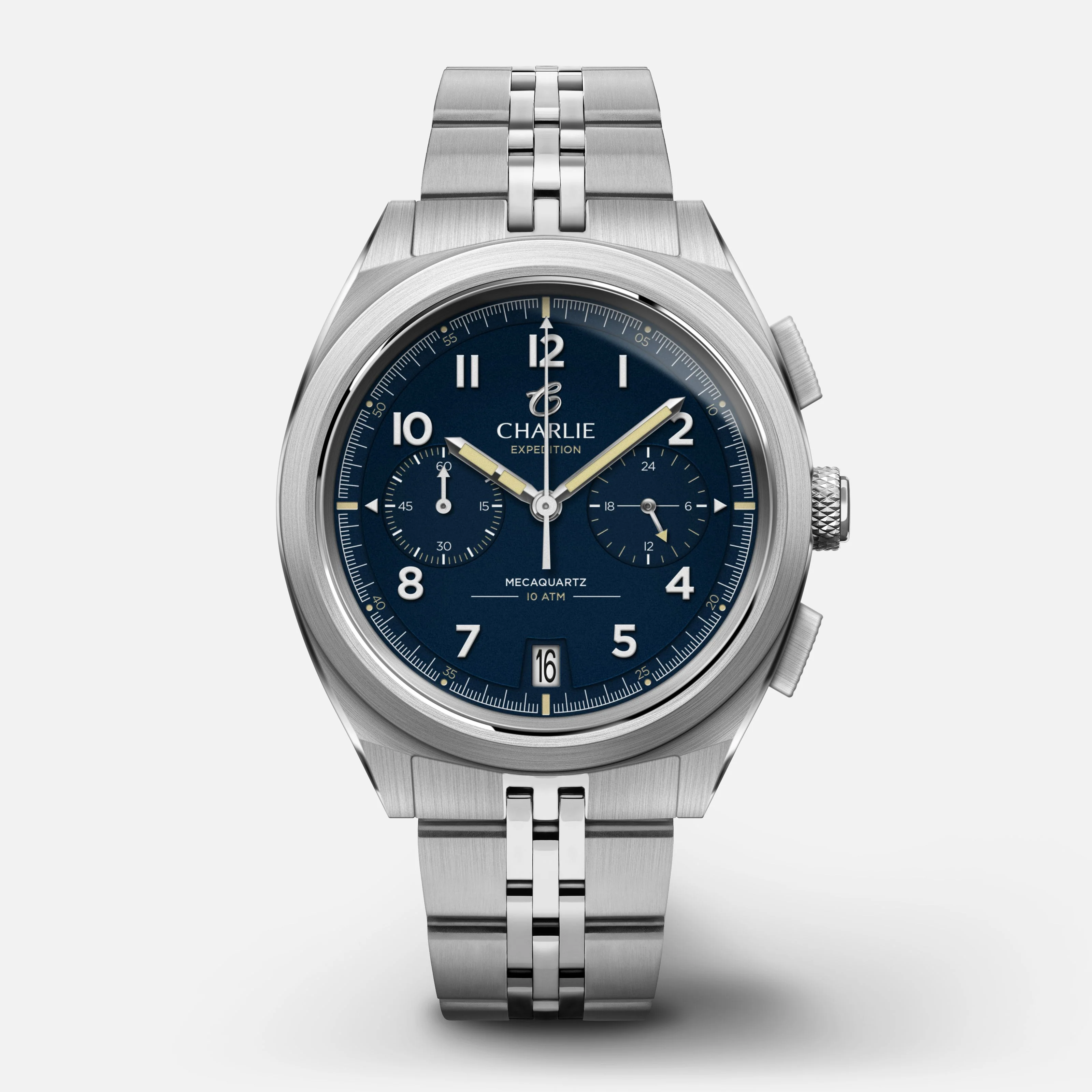 Charlie Paris GR - Chronographe - Bleu