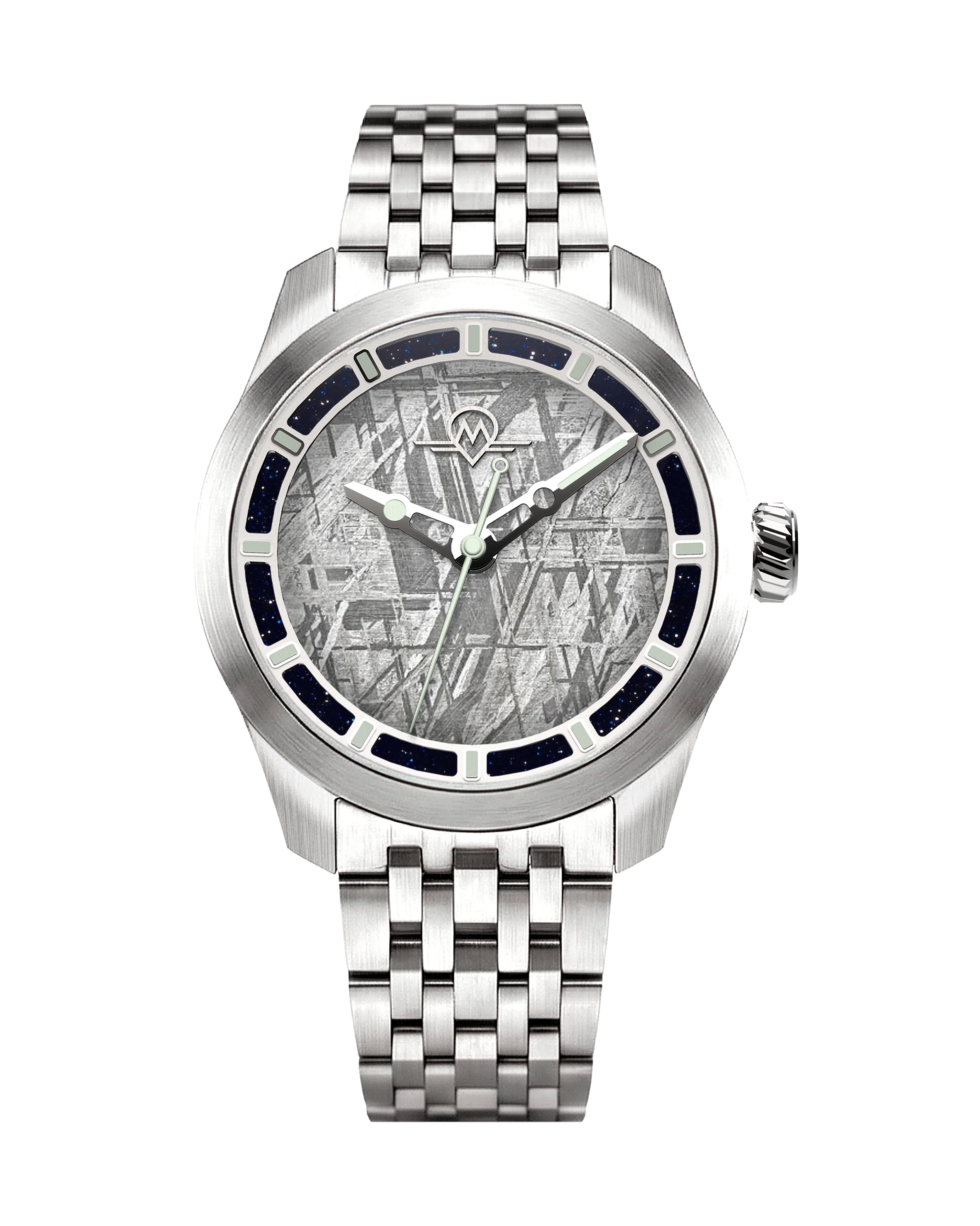 Monro MONRO LUNA ADVENTURE MLA-MEB METEORITE DIAL, 9039 Automatic Watch, 39mm Stainless Steel