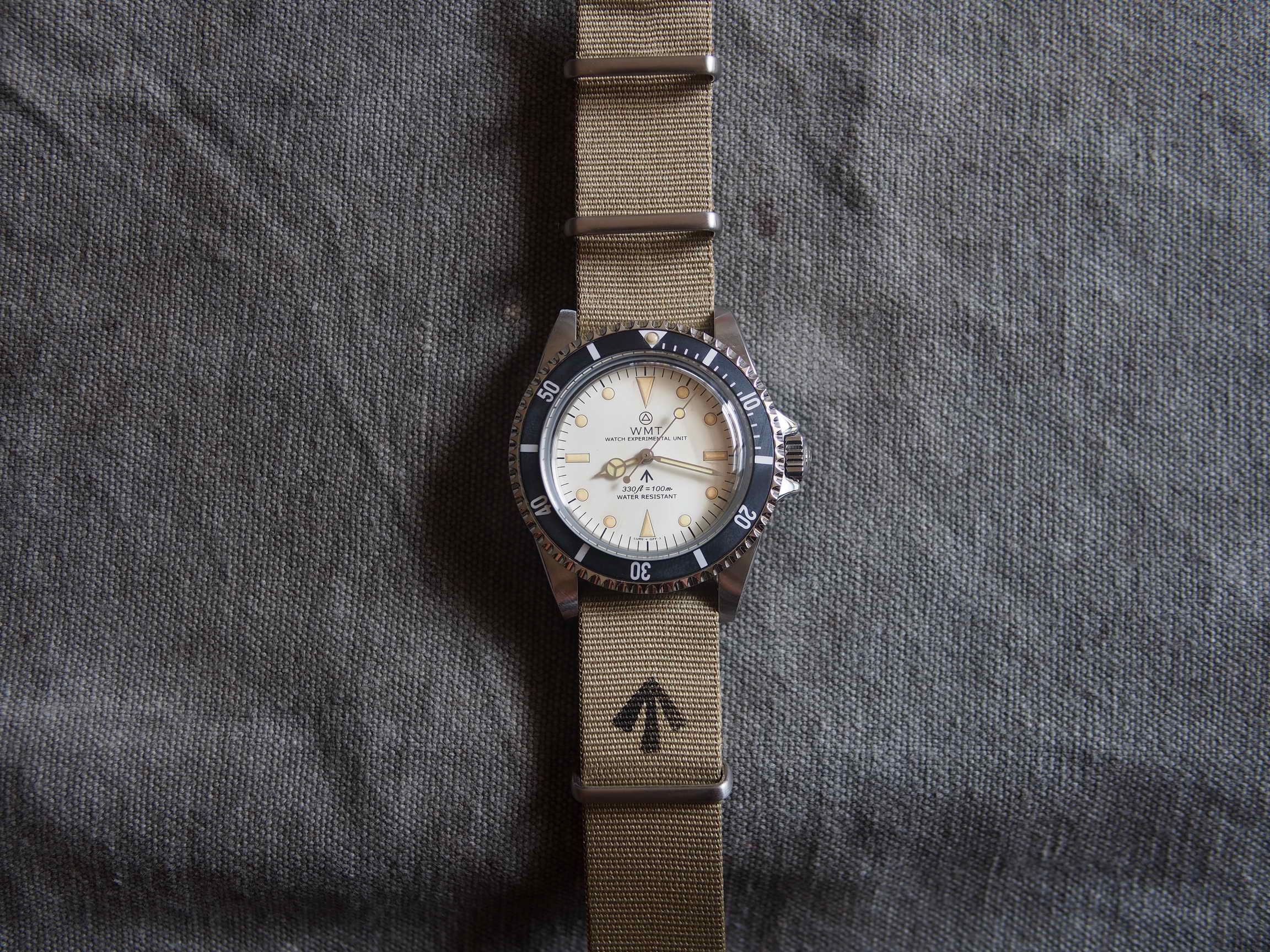 WMT Watches Royal Marine – British Armed Forces / Cream Dial