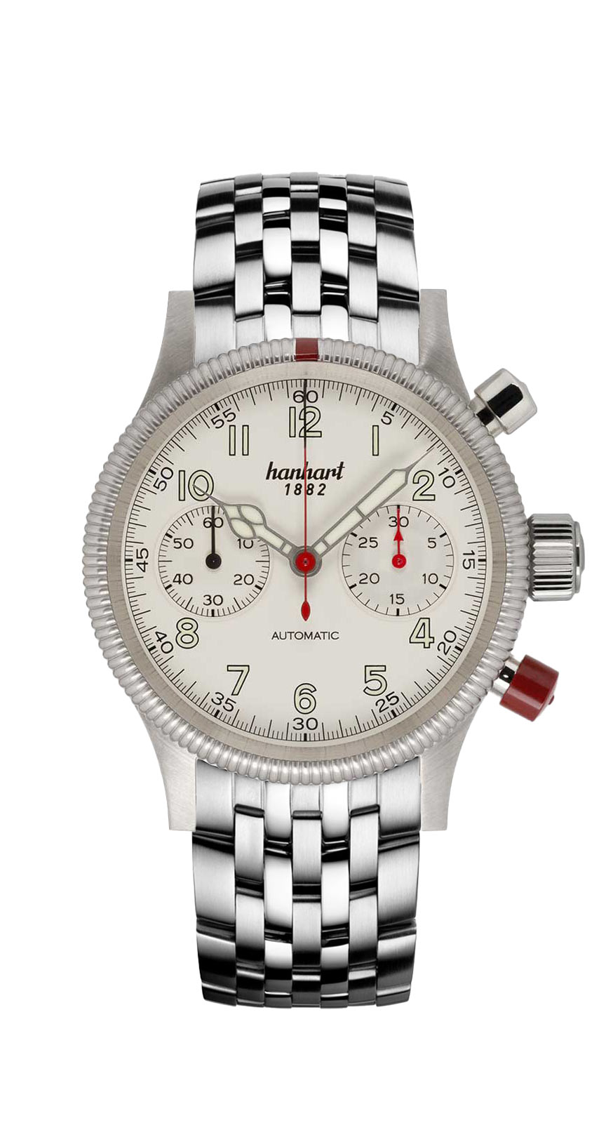 Hanhart PIONEER Mk II altweiß, 40 mm