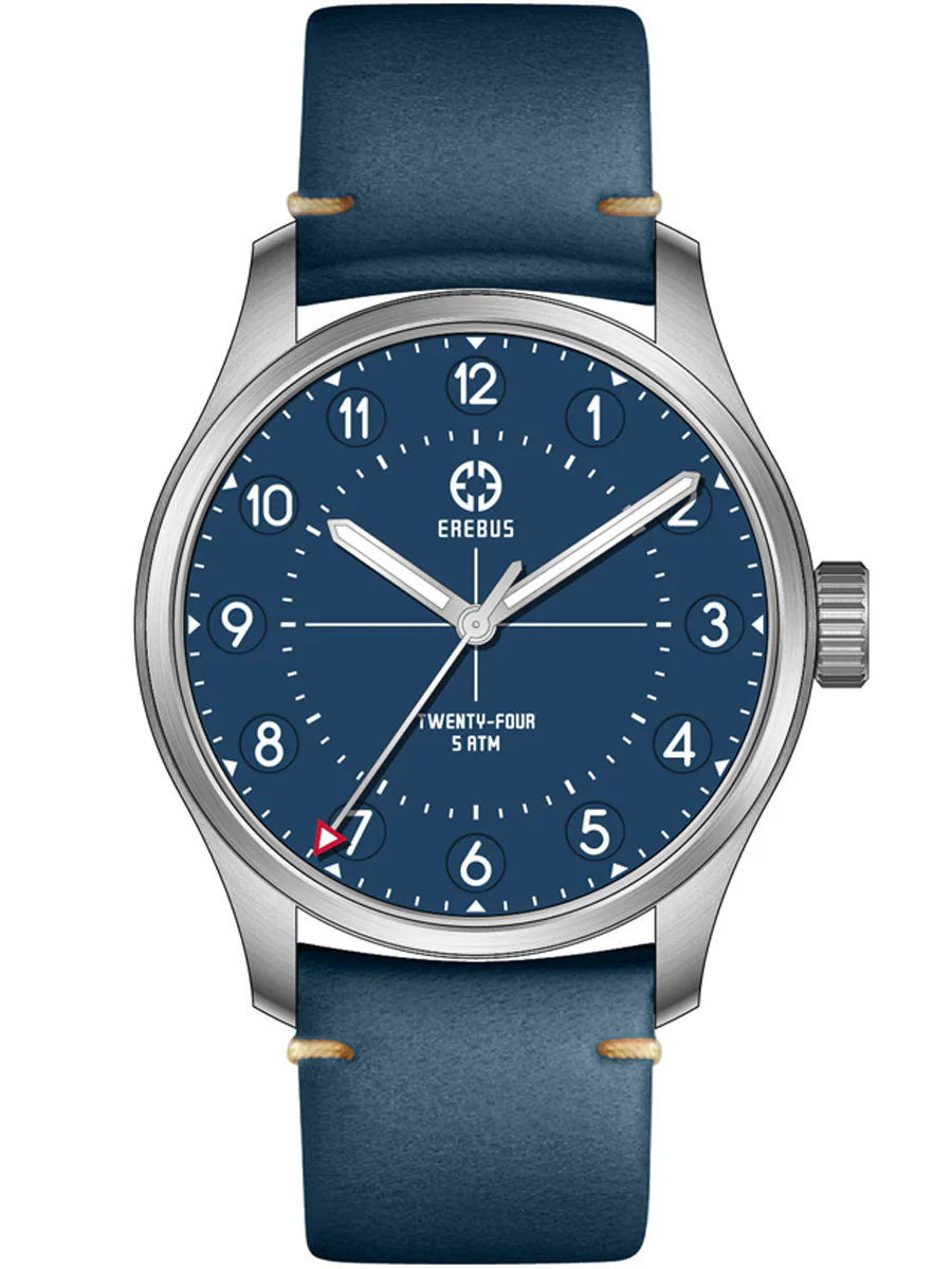 Erebus Watches Twenty-Four 38 Blue