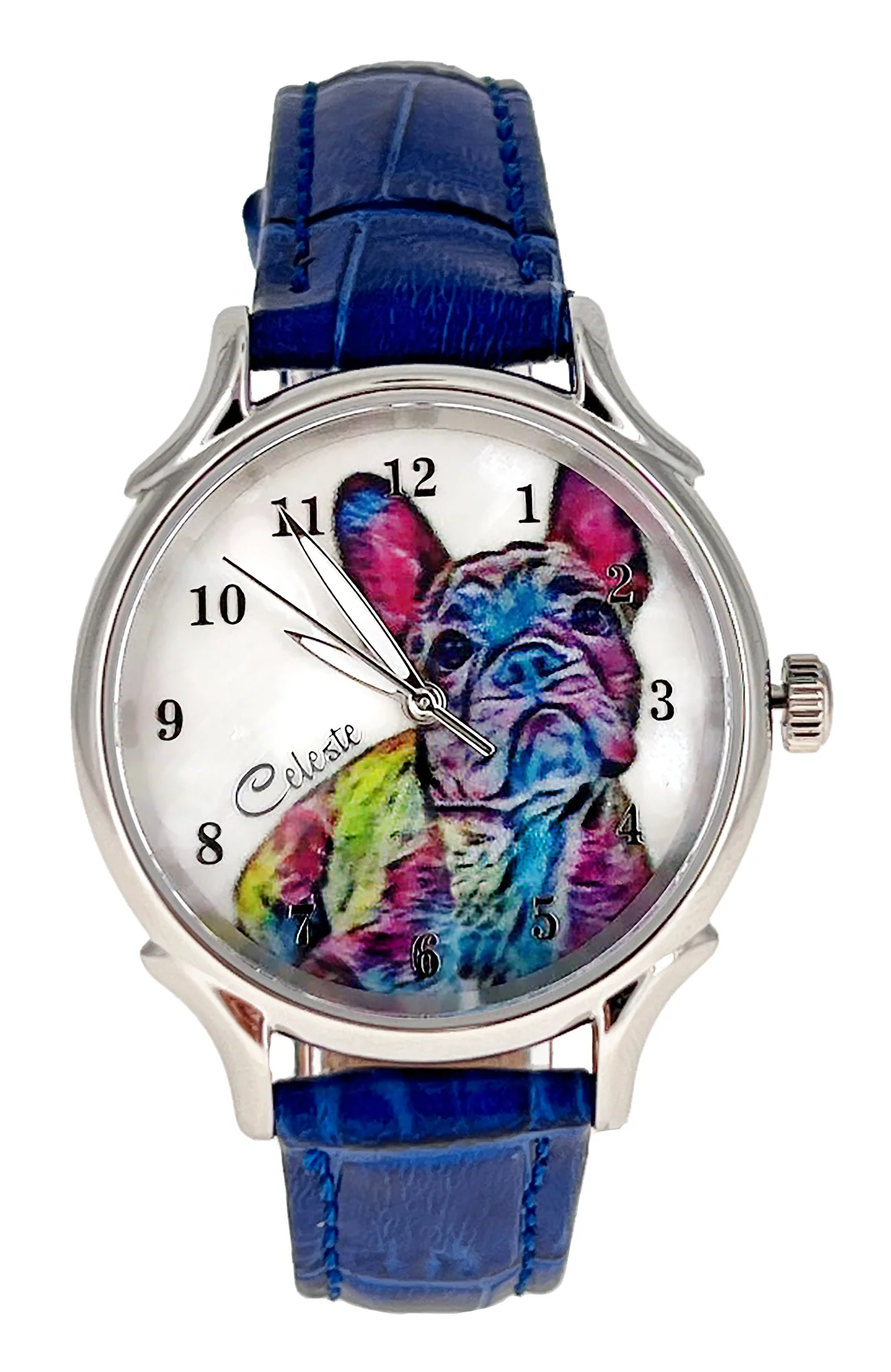 Celeste Watch Company French Bulldog Dog Breed Watch