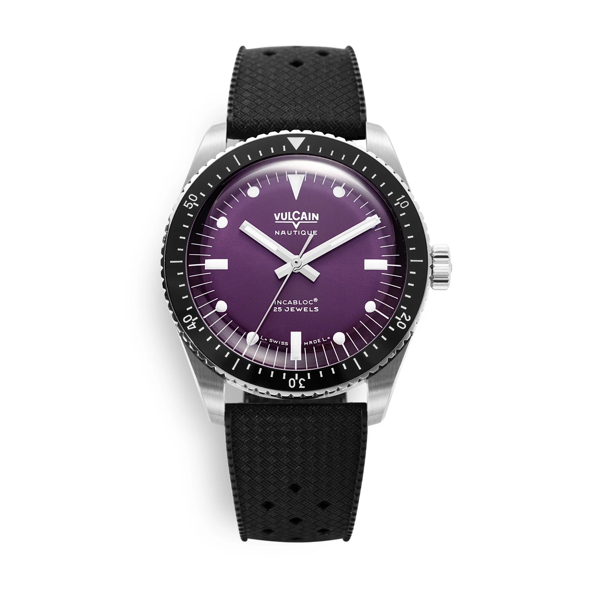 Vulcain Skindiver Nautique - Purple