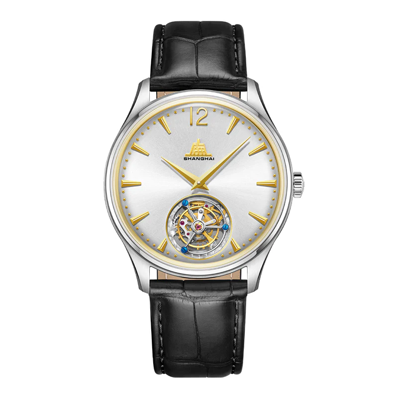 Shanghai Watch Shanghai 50s 39mm Watch - Tourbillon Golden (Limited Version)