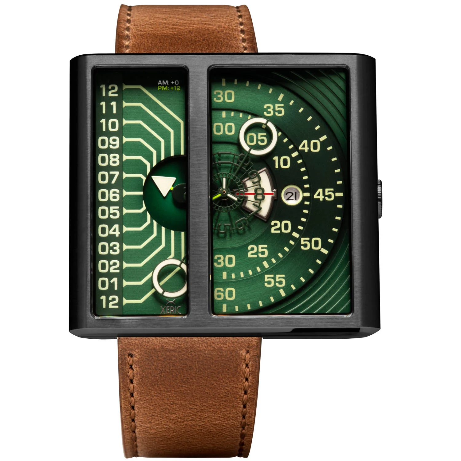 Xeric Soloscope II Automatic Gunmetal Green