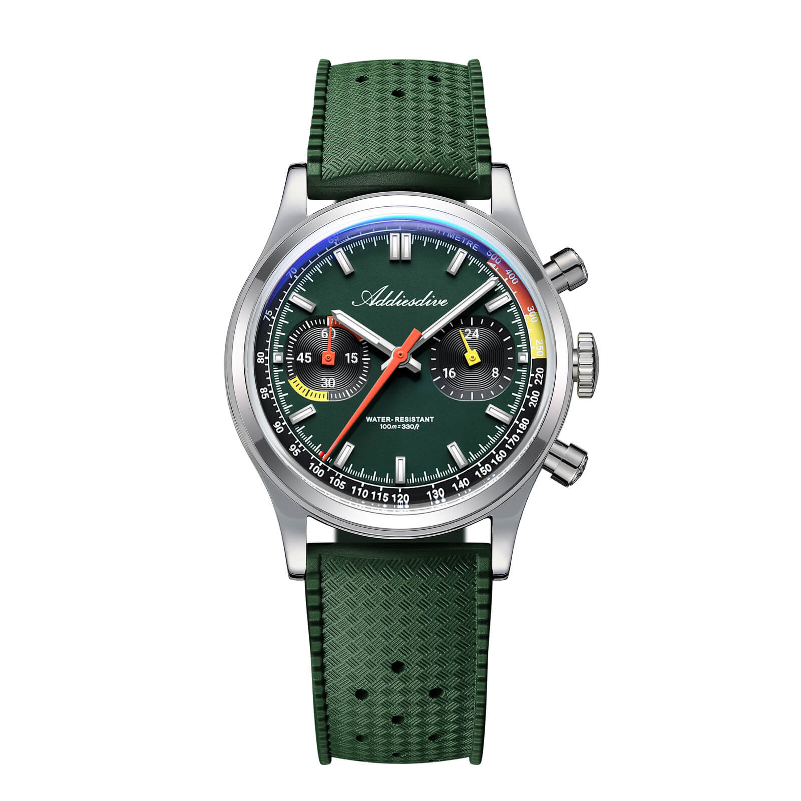 Addiesdive ★India Warehouse★ADDIESDIVE 38mm VK64 Racing-Inspired Chronograph Watch AD2529