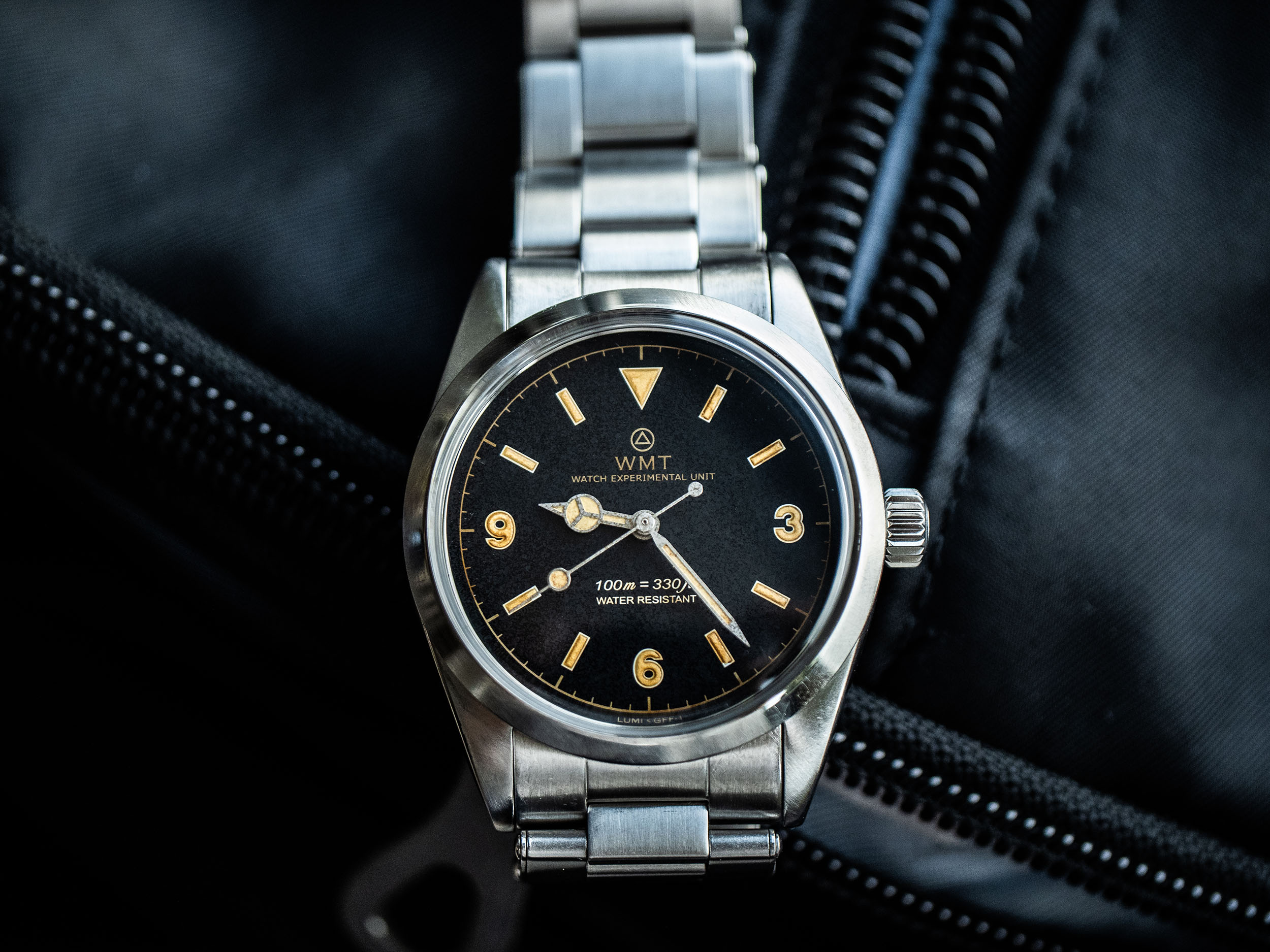 WMT Watches Barracuda – Black Dial Edition / Heavy Aged