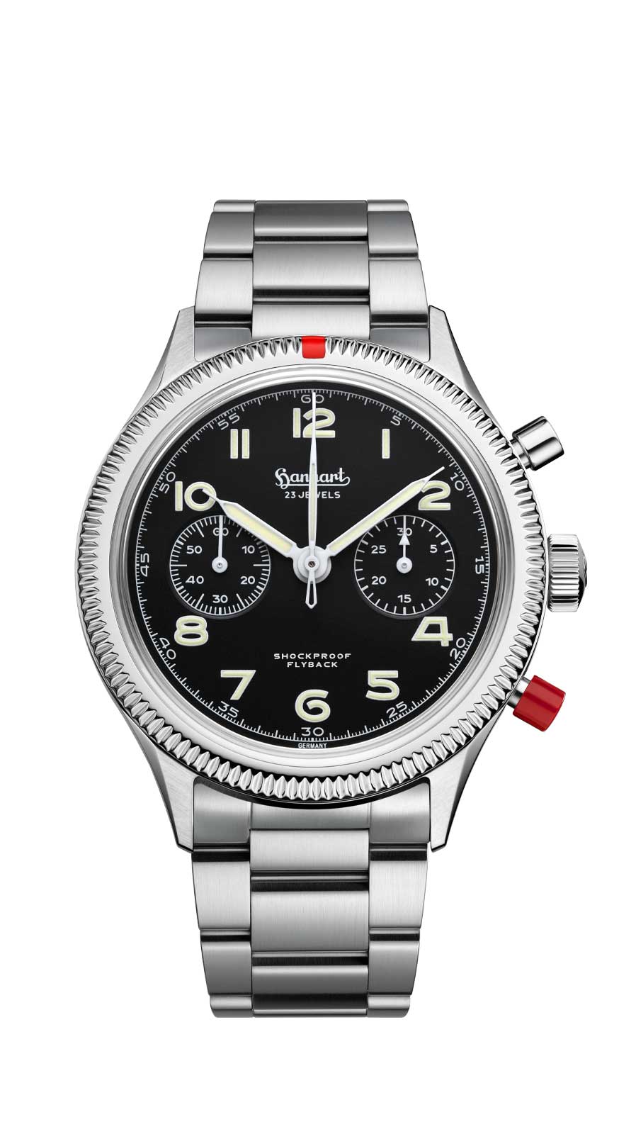 Hanhart 417 ES Heritage Flyback, 42mm