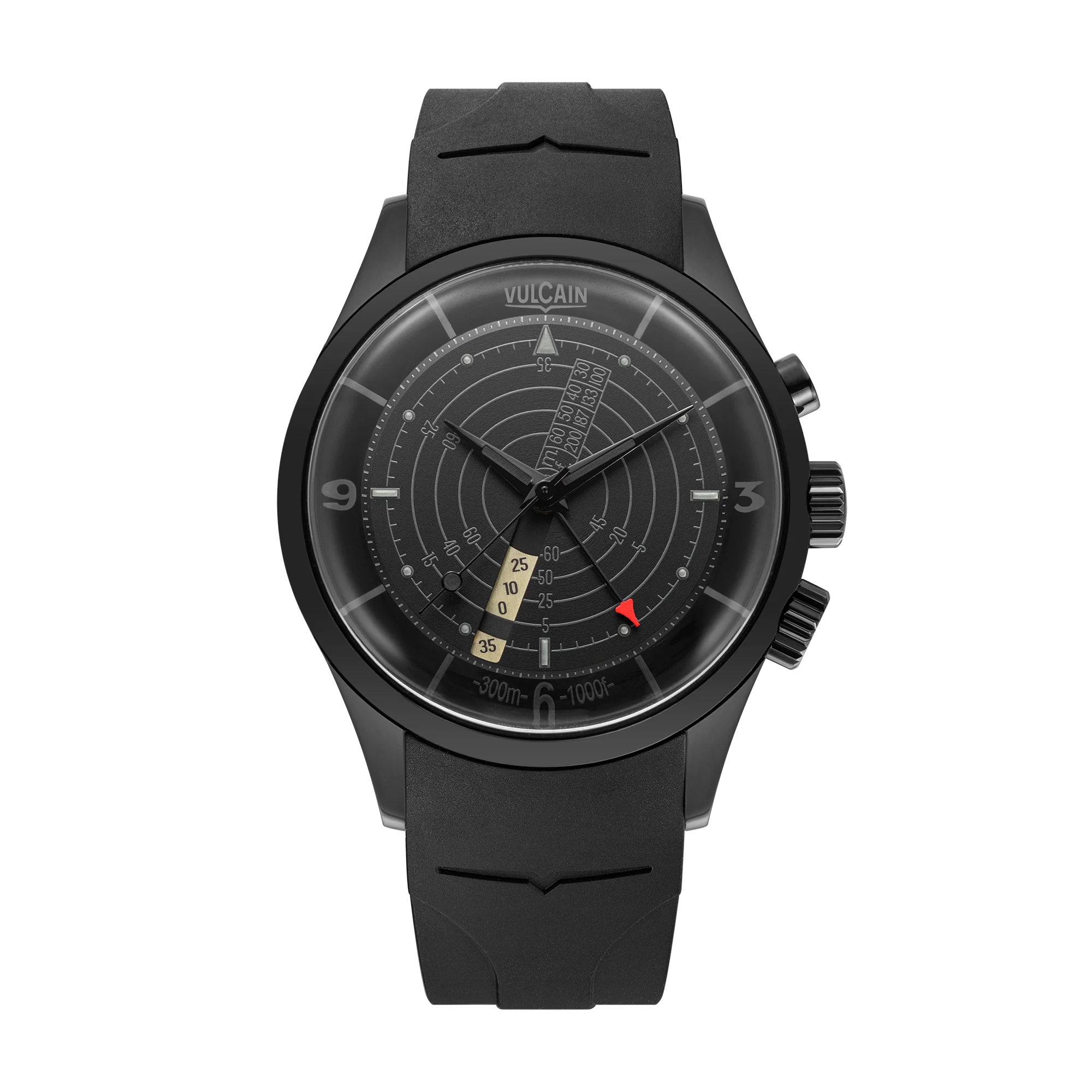 Vulcain Nautical Heritage - Full Black