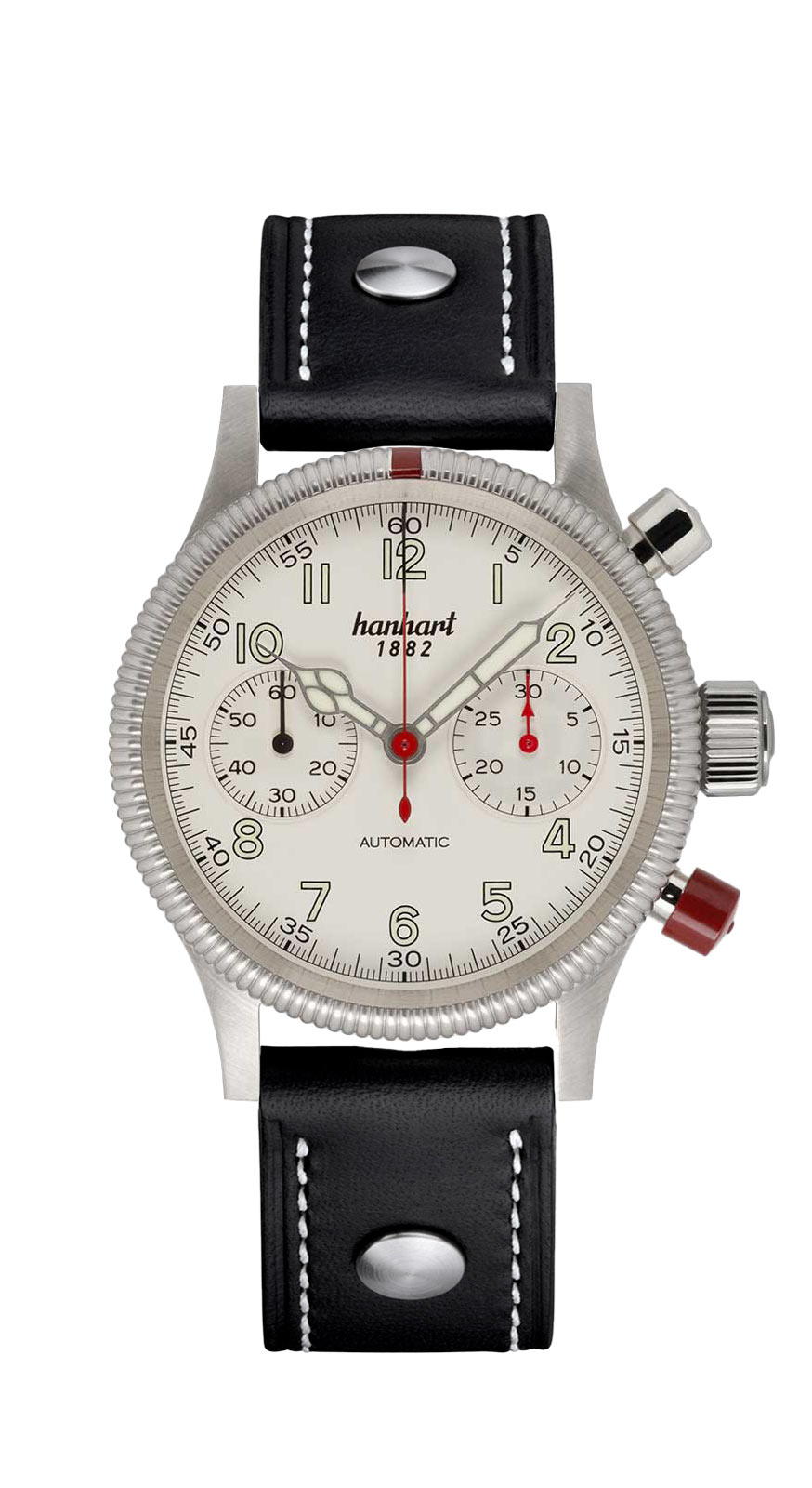 Hanhart PIONEER Mk II altweiß, 40 mm
