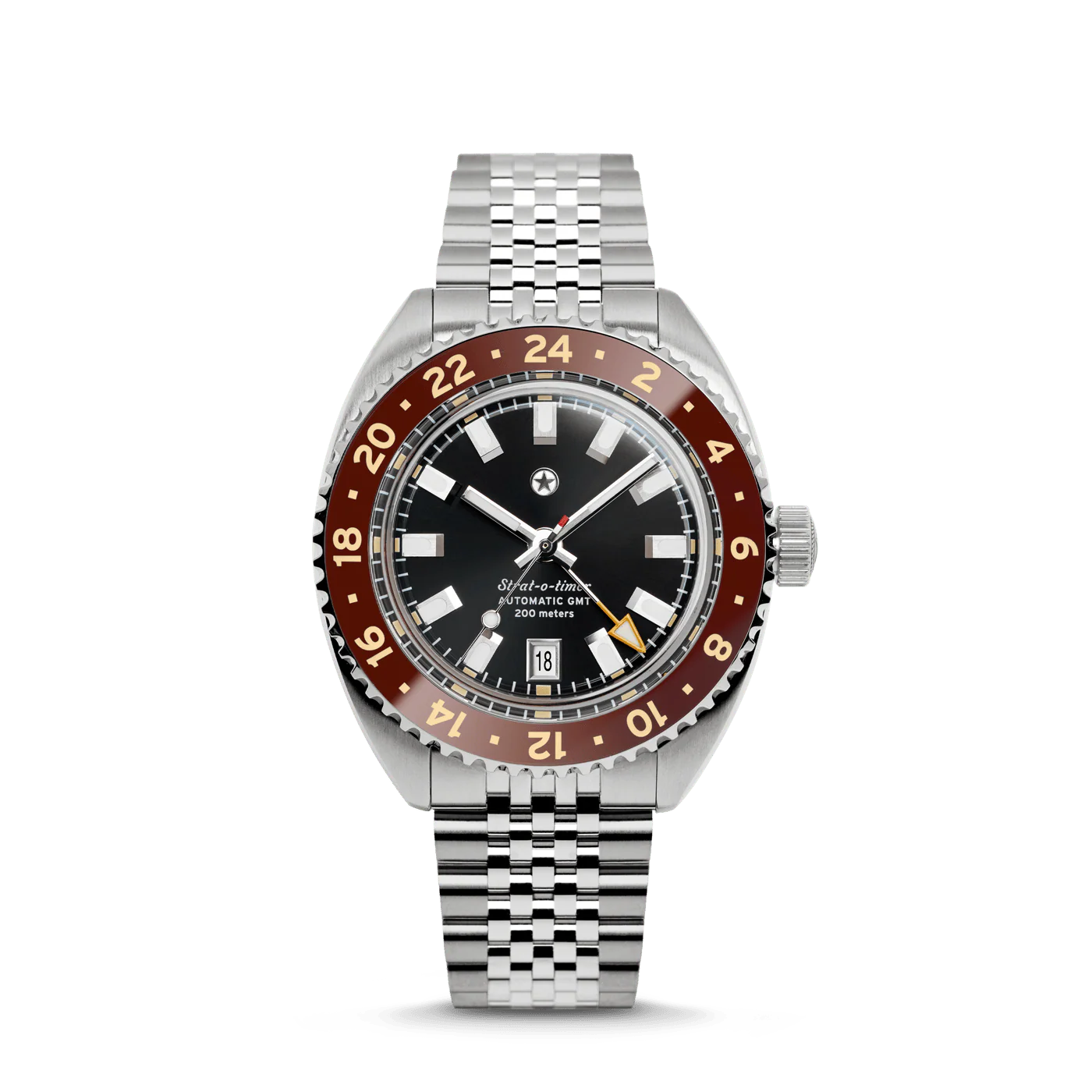 Jack Mason Strat-o-timer GMT: Espresso