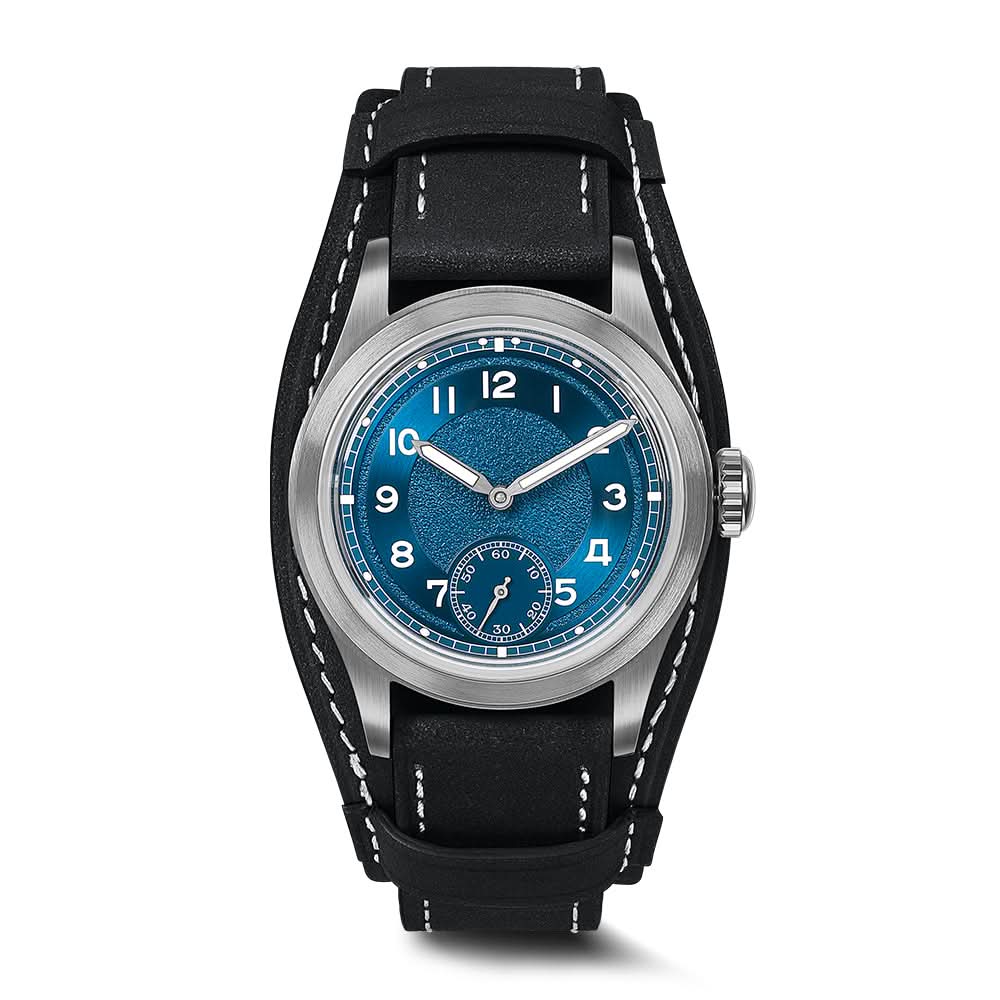 Boderry HOU H1 - Vintage Field Watch Automatic | Blue